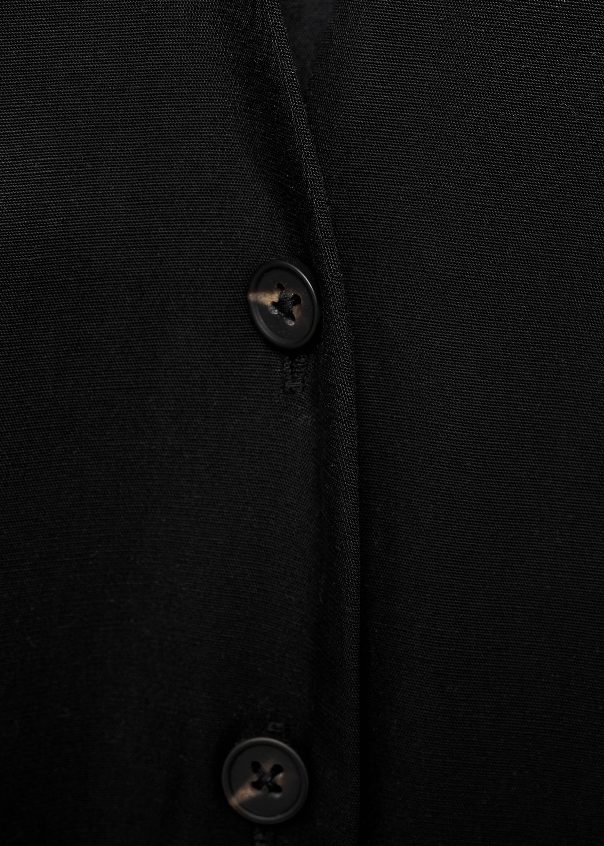 Lyocell dress with belt - Details of the article 0