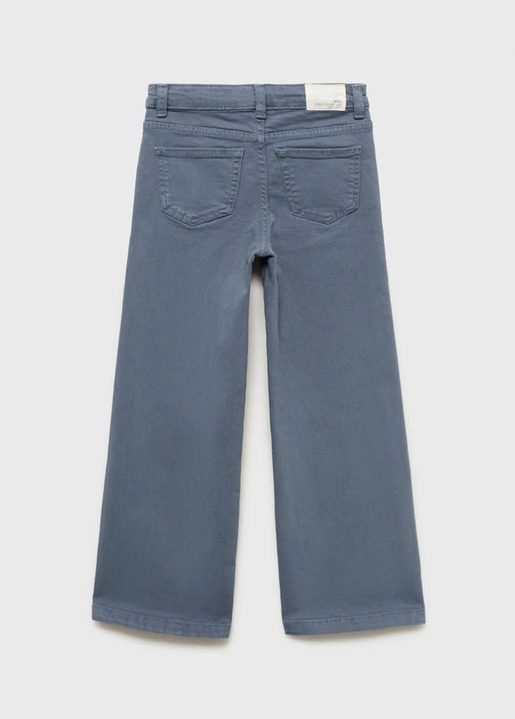 Straight-fit jeans with pockets — Blue