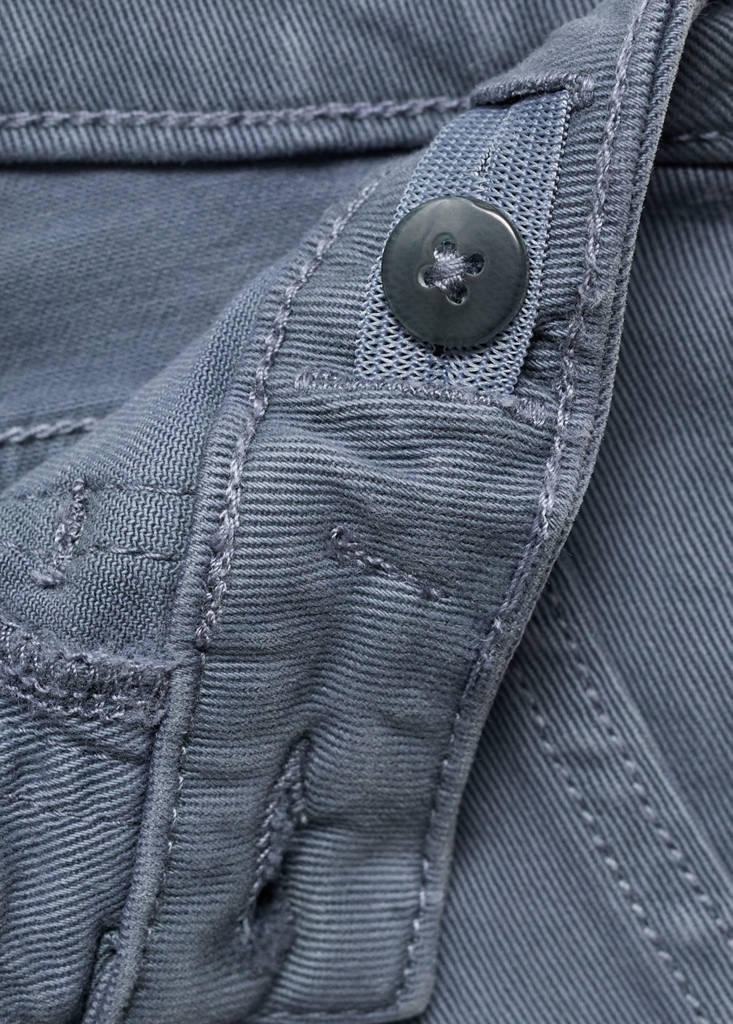 Straight-fit jeans with pockets — Blue