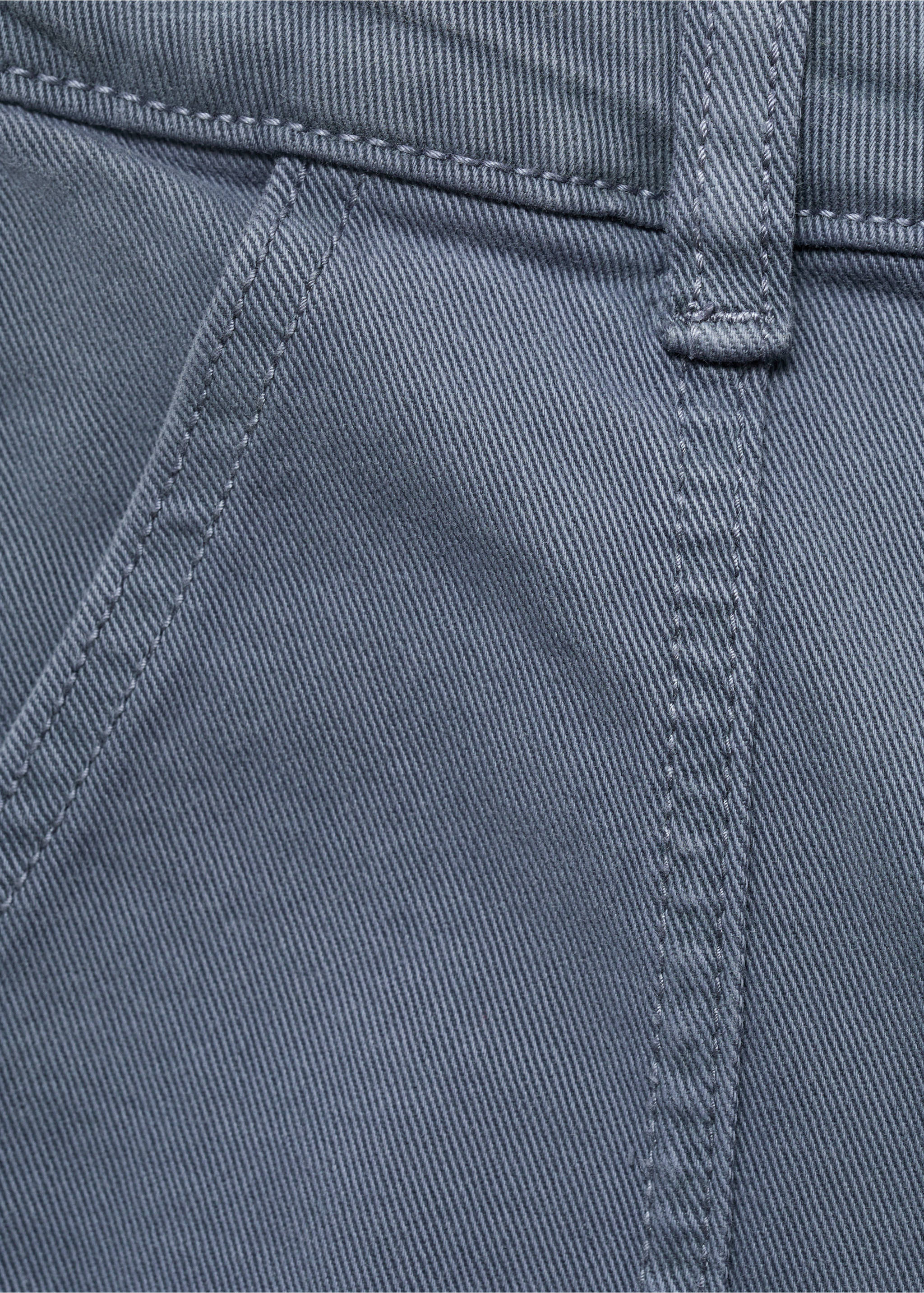 Straight-fit jeans with pockets - Details of the article 0, Blue. Ref: 17022538-00.