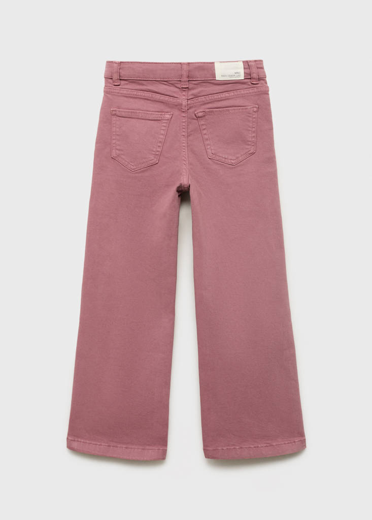Straight-fit jeans with pockets — Pink