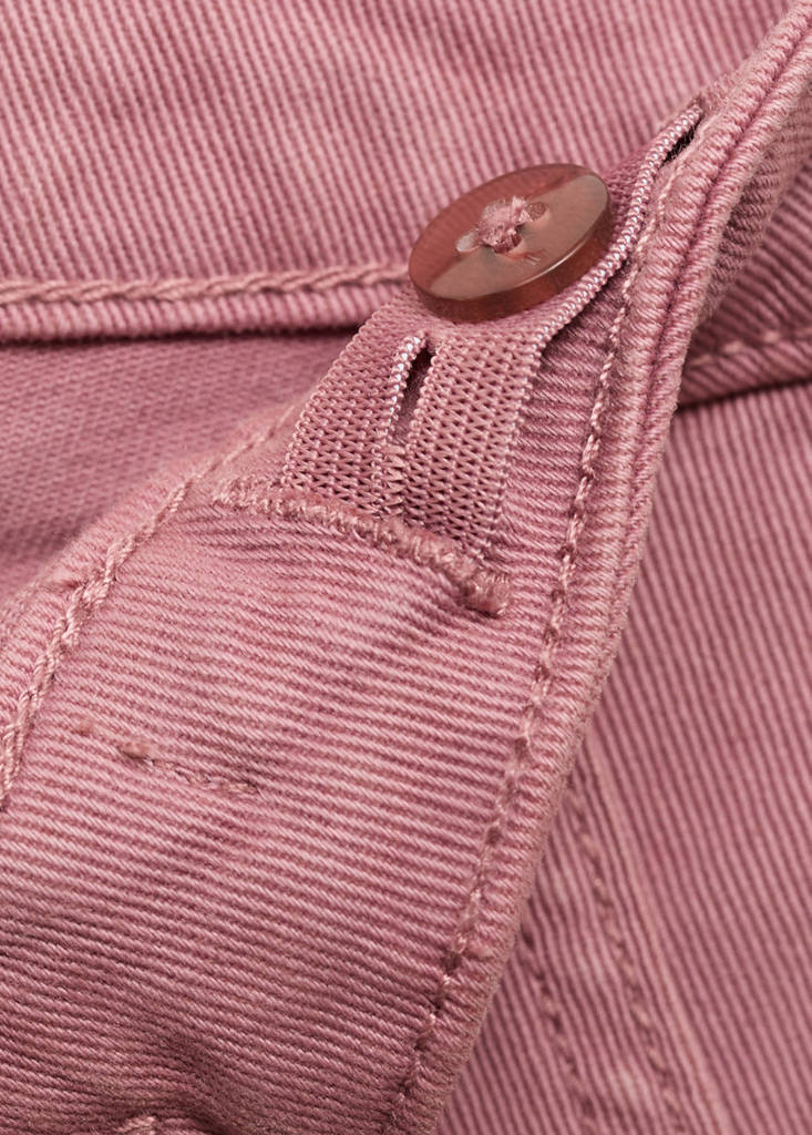 Straight-fit jeans with pockets — Pink
