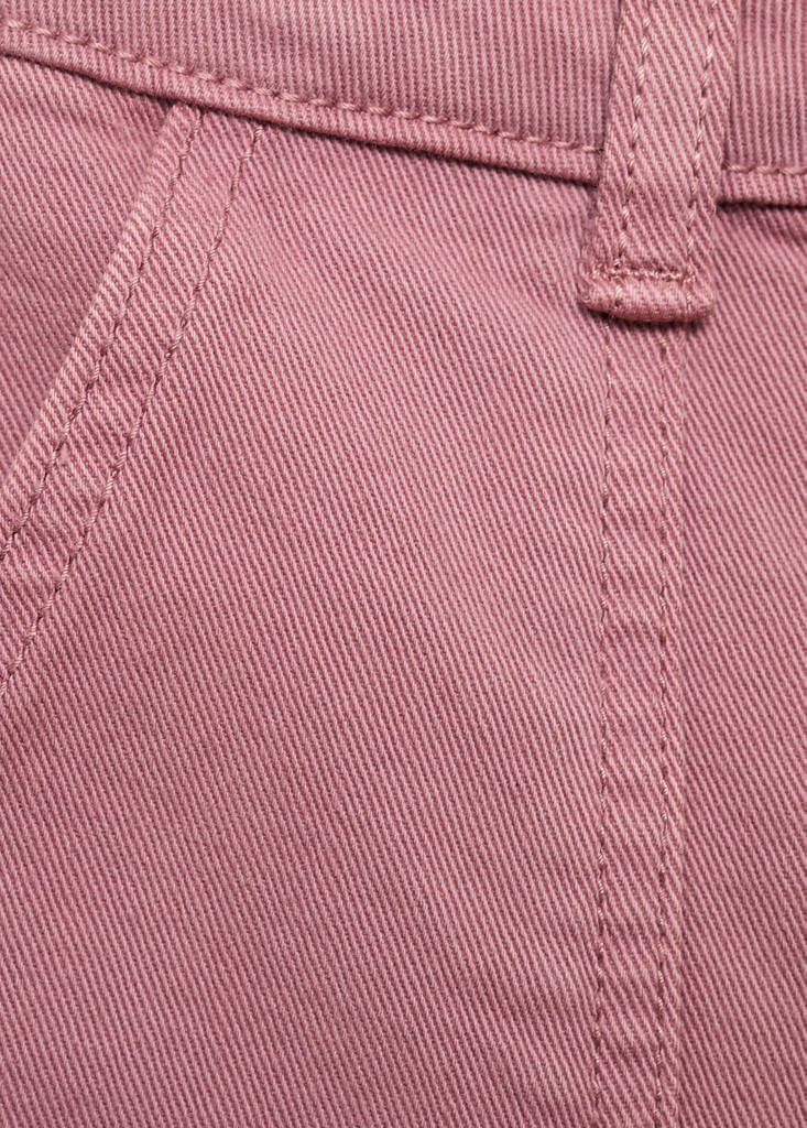 Straight-fit jeans with pockets — Pink