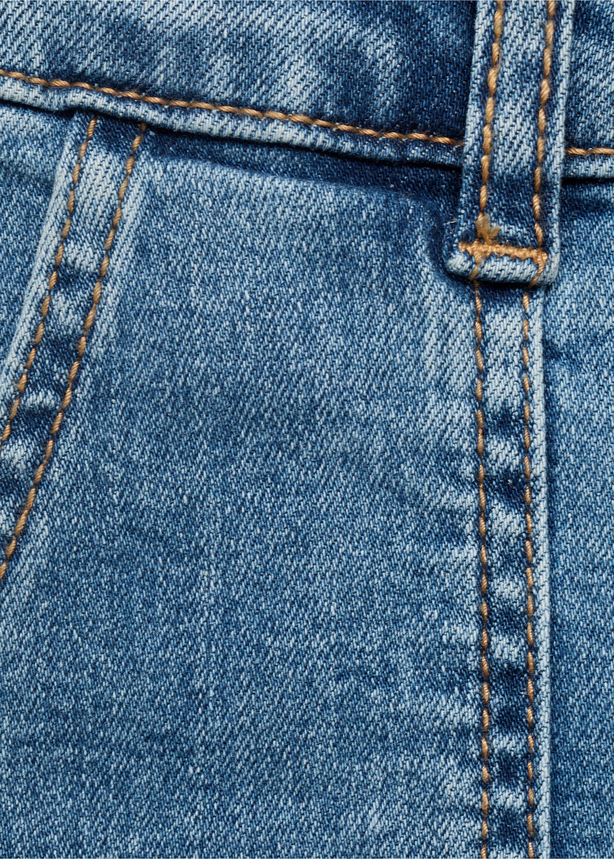 Straight-fit jeans with pockets - Details of the article 0, Medium Blue. Ref: 17022538-00.