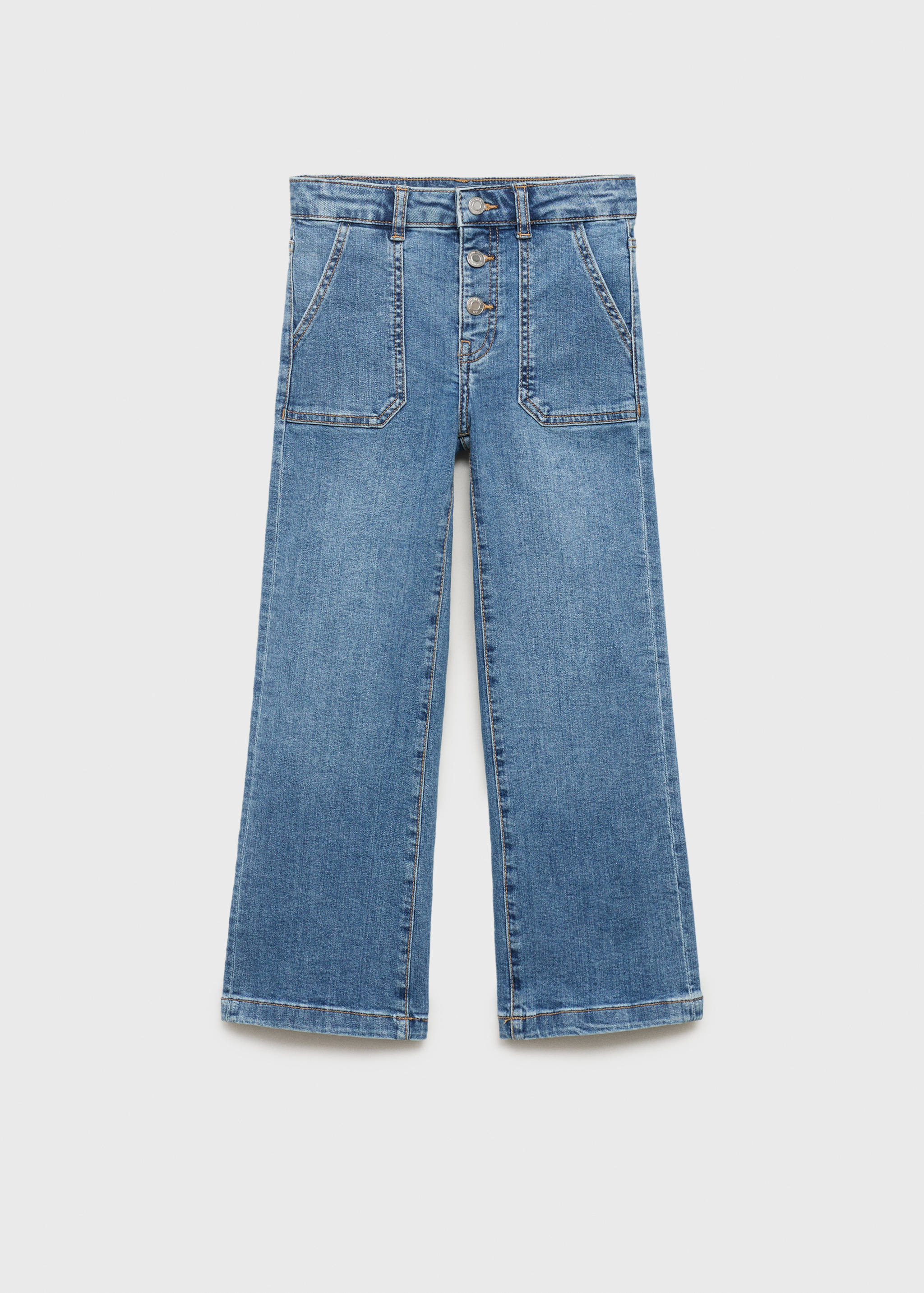 Straight-fit jeans with pockets - Article without model