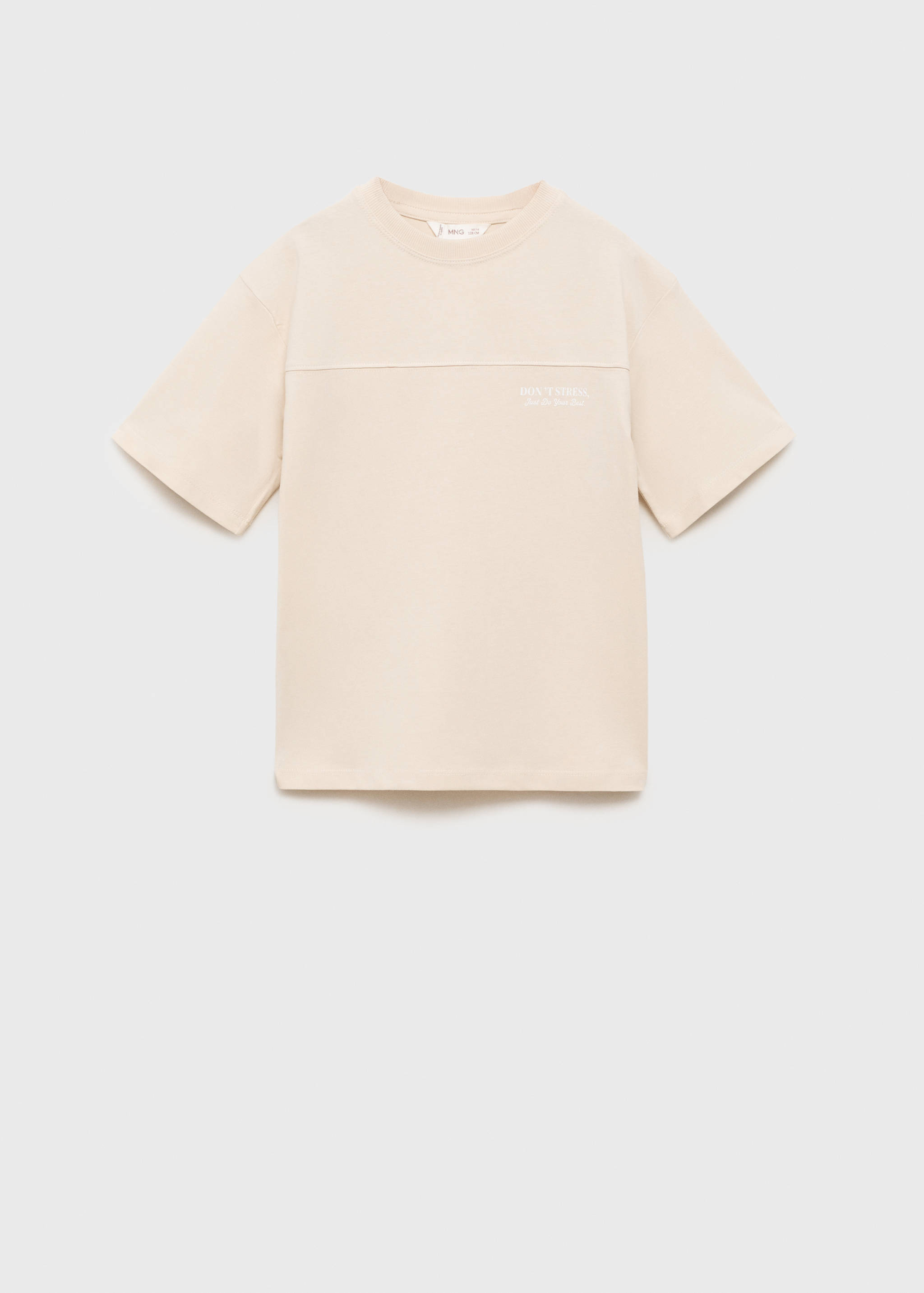 Bedrucktes Baumwoll-T-Shirt - Artikel ohne Model