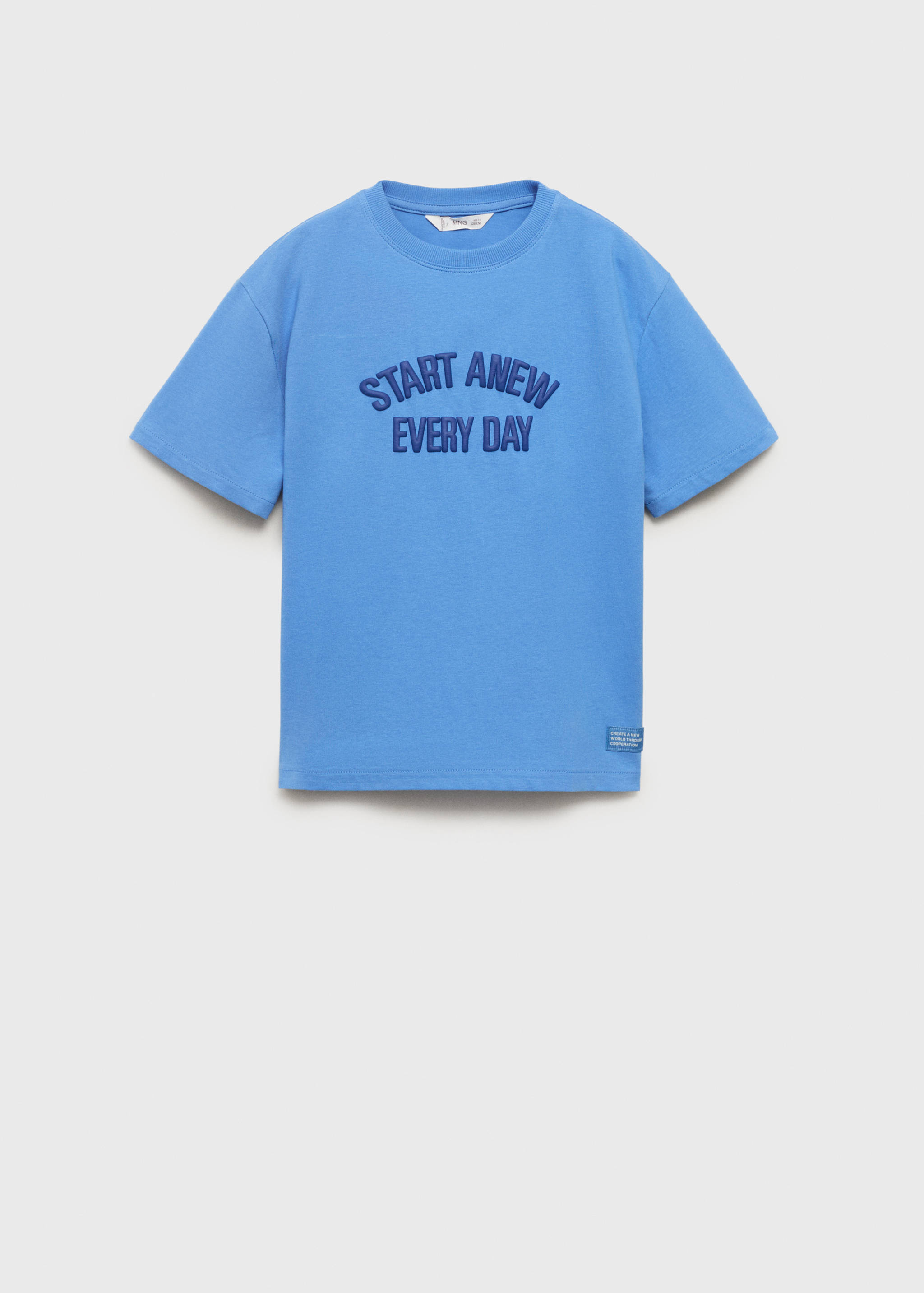 Embossed design T-shirt - Article without model