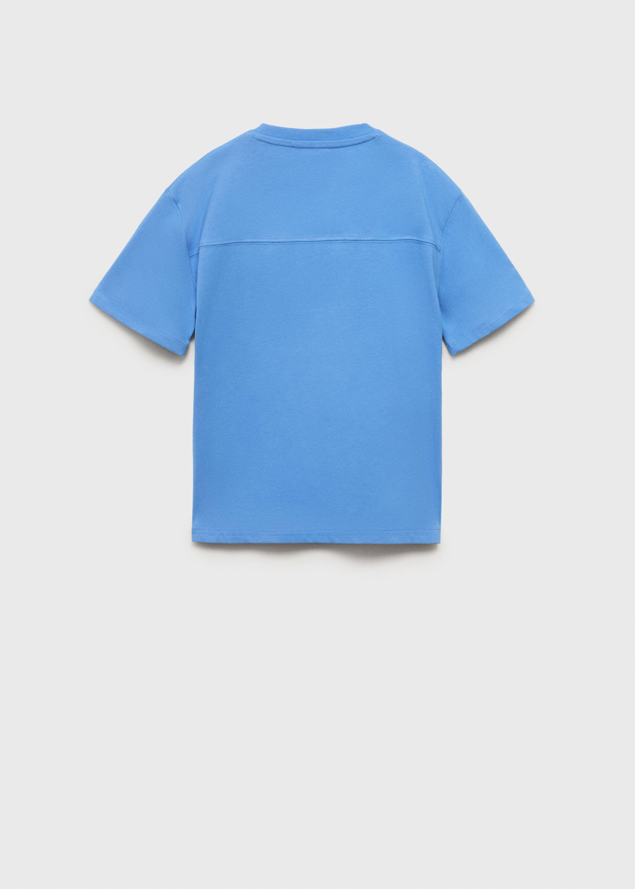 Embossed design T-shirt - Reverse of the article