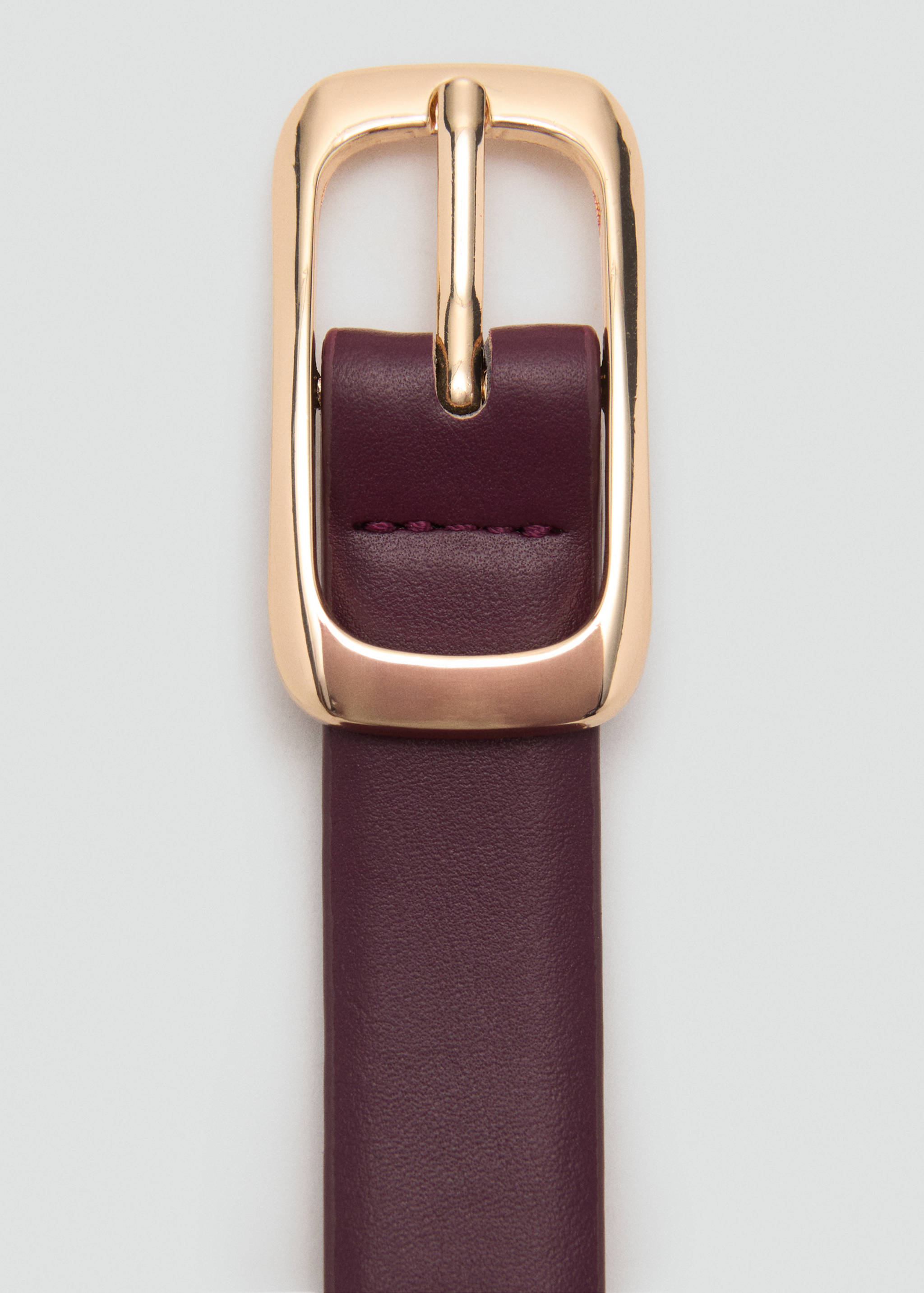 Rectangular buckle belt - Details of the article 2