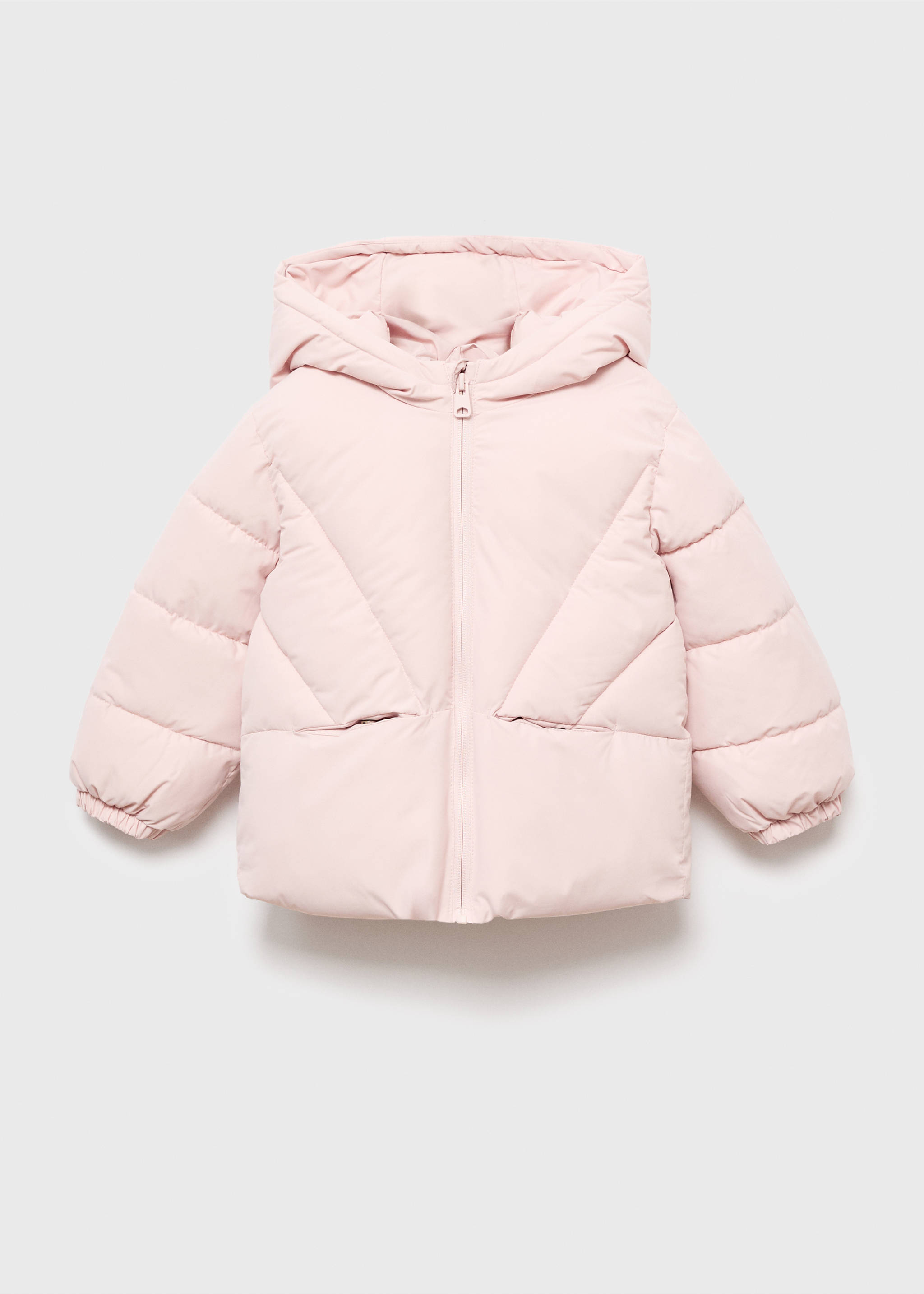 Anorak acolchado capucha - Artículo sin modelo, Rosa. Ref: 17022897-00.