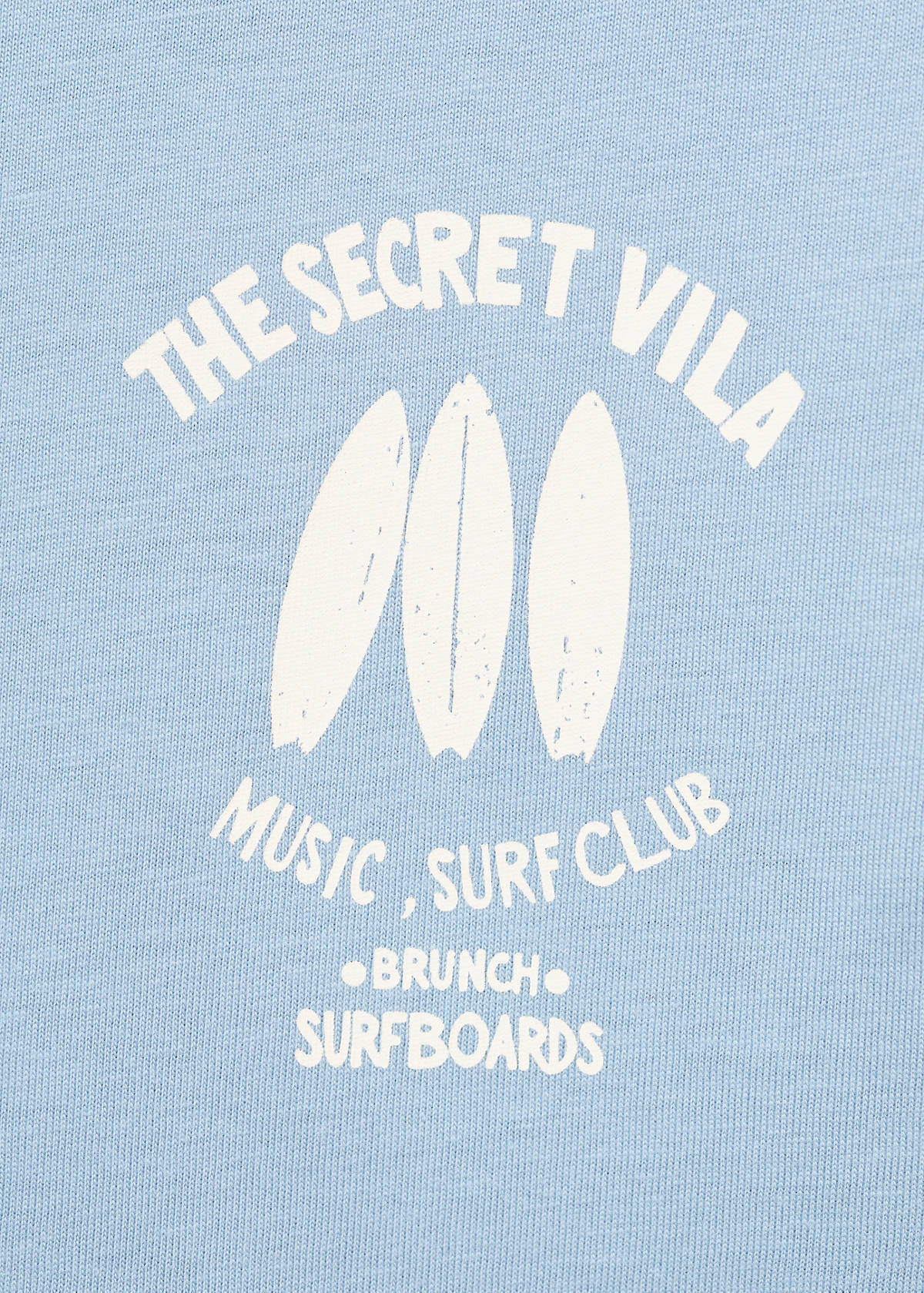 Surf printed t-shirt — Blue