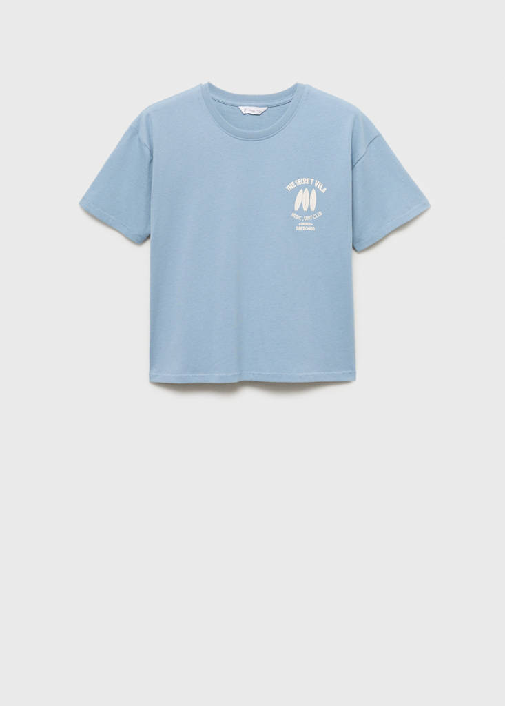 Surf printed t-shirt — Blue