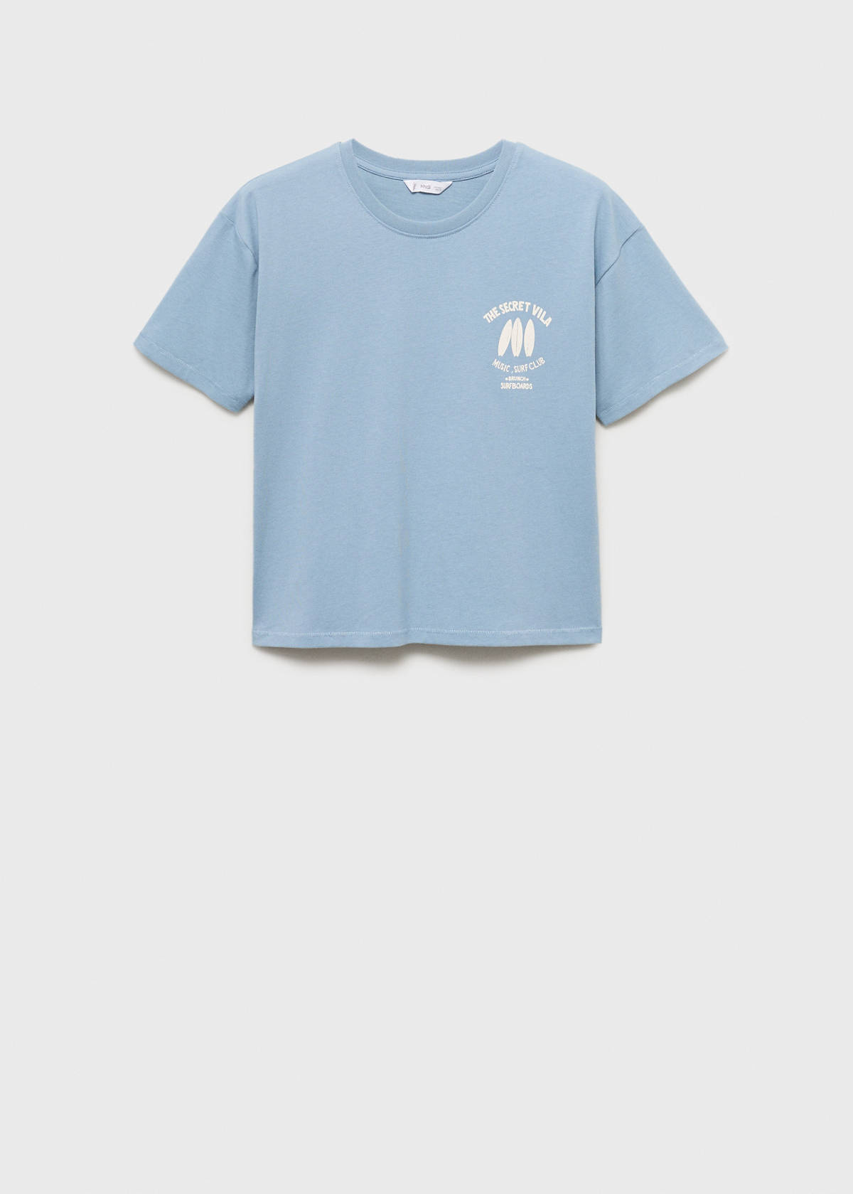 Surf printed t-shirt — Blue