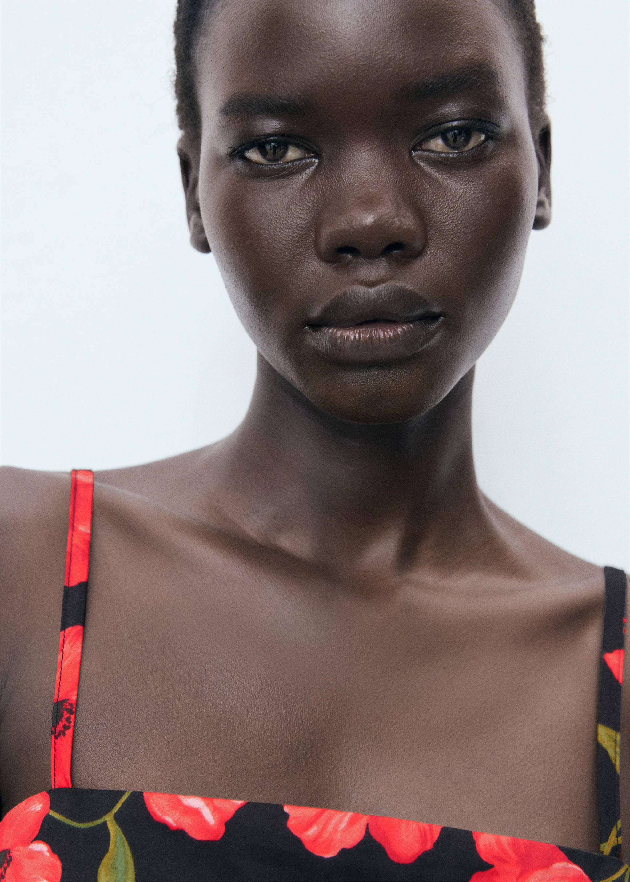 Floral crop top - Details of the article 1