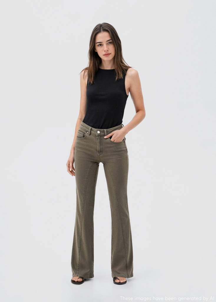 Plain strapless top — Black