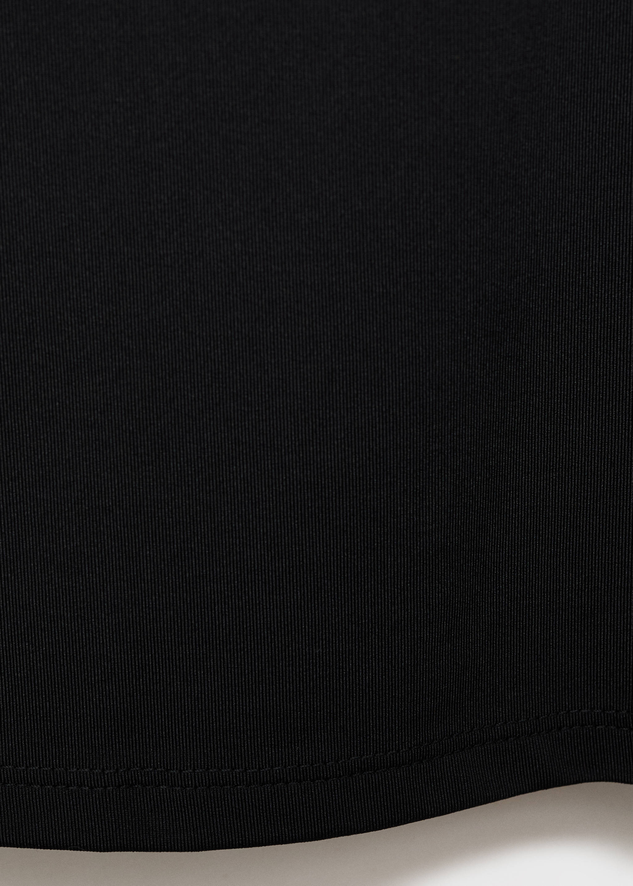 Однотонный топ на бретелях - Деталь изделия 0