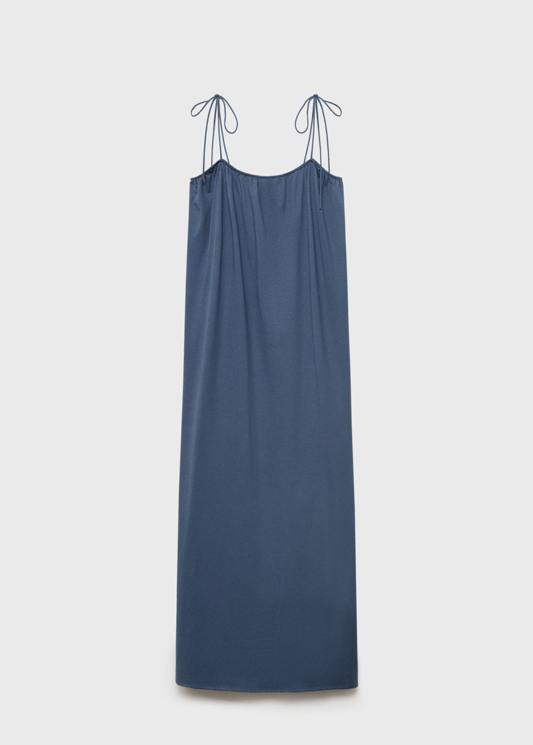 Bow cotton dress - Article without model