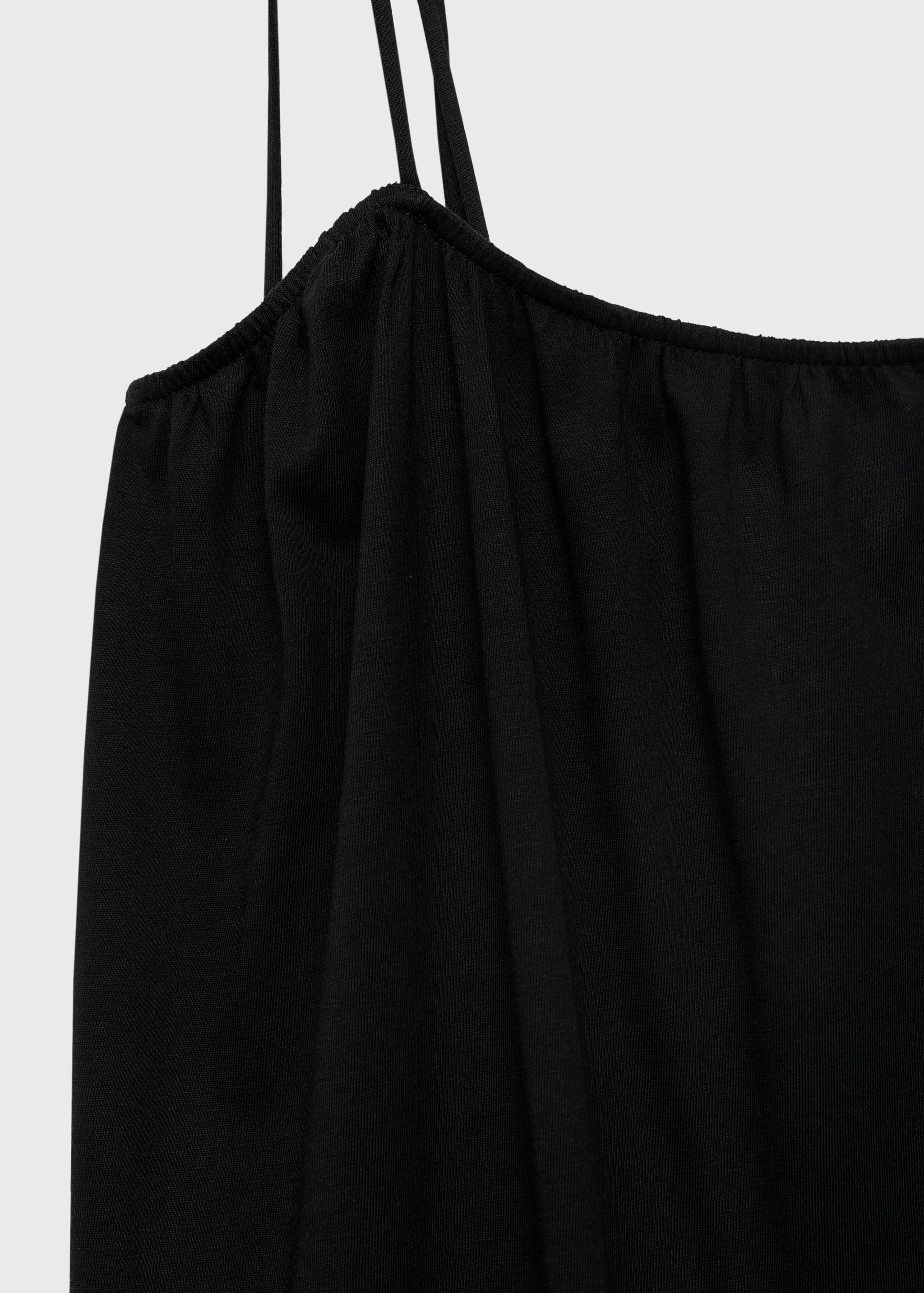Bow cotton dress - Details of the article 0