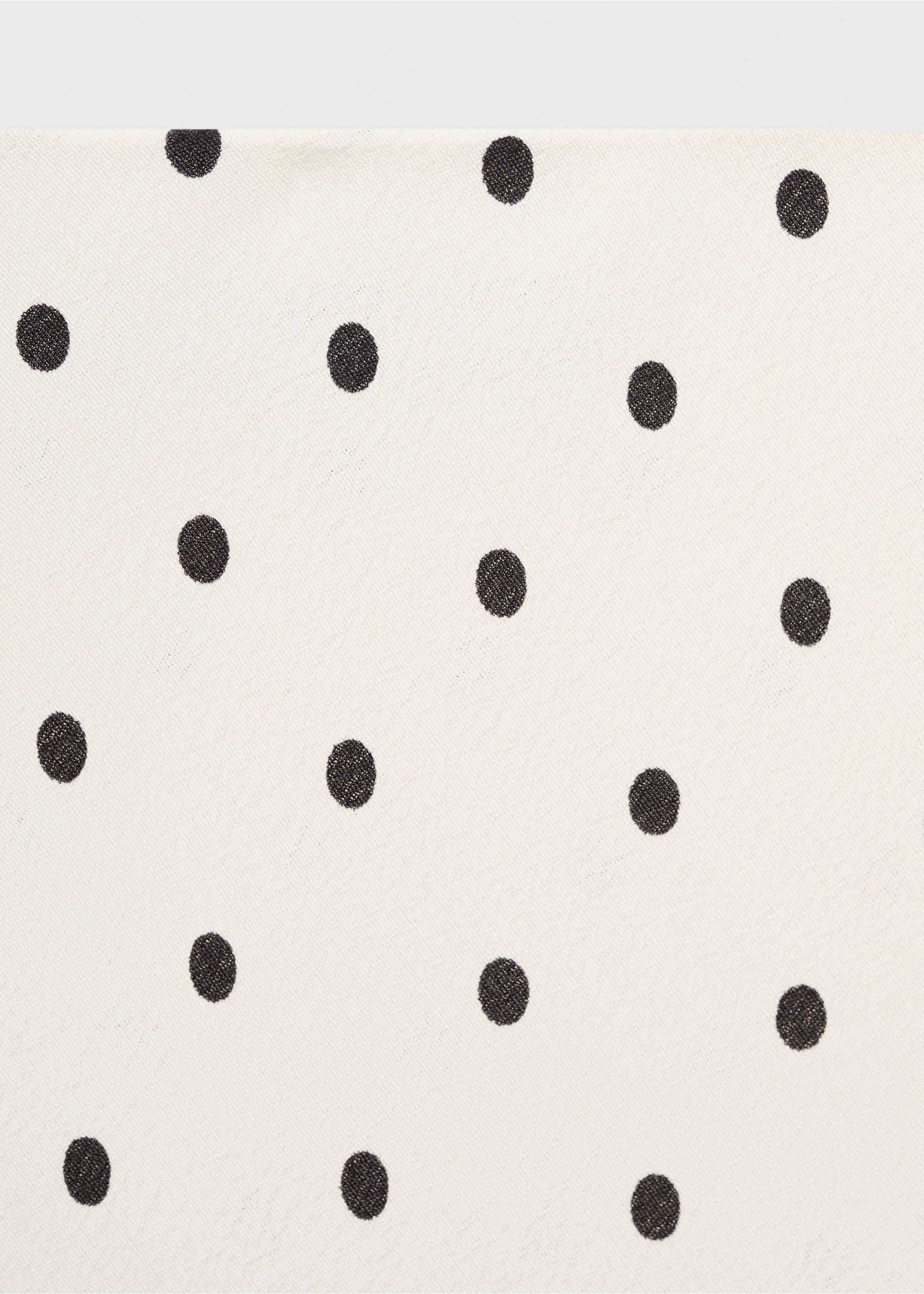 Jupe longue à pois - Détail de l'article 8, Blanc cassé. Ref: 17022911-00.