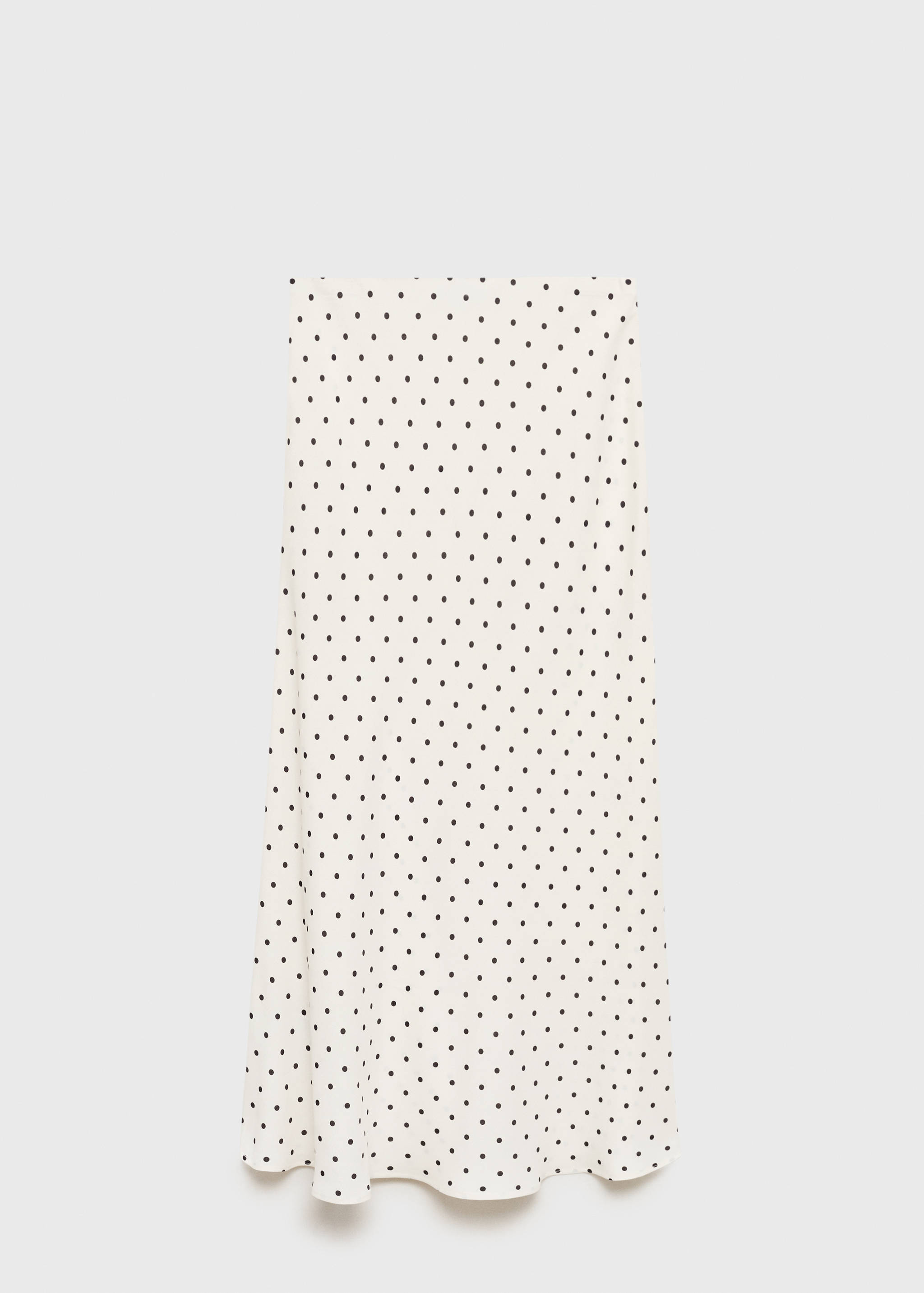 Langer Rock mit Polka-Dots - Artikel ohne Model
