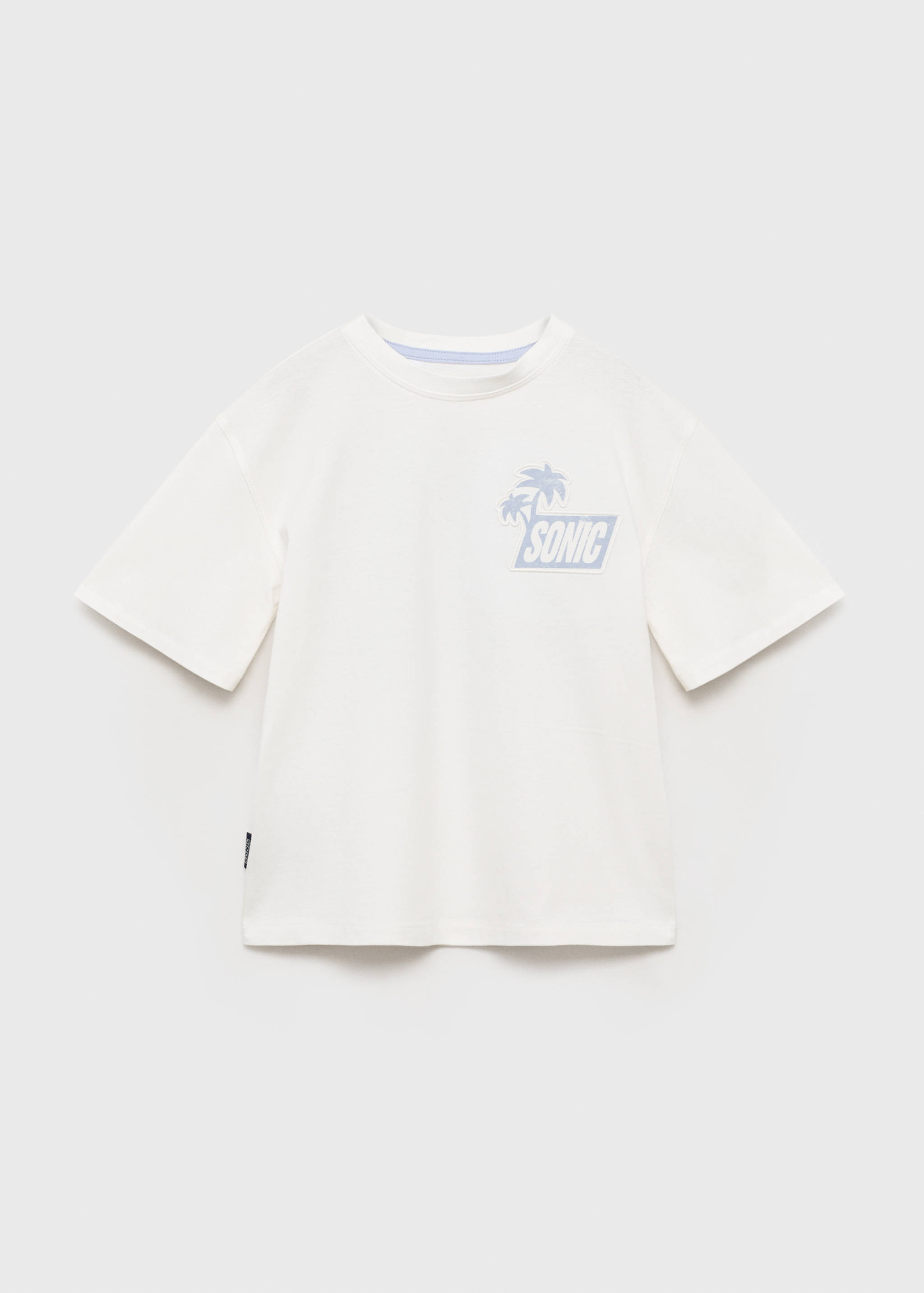 Sonic cotton t-shirt - Article without model