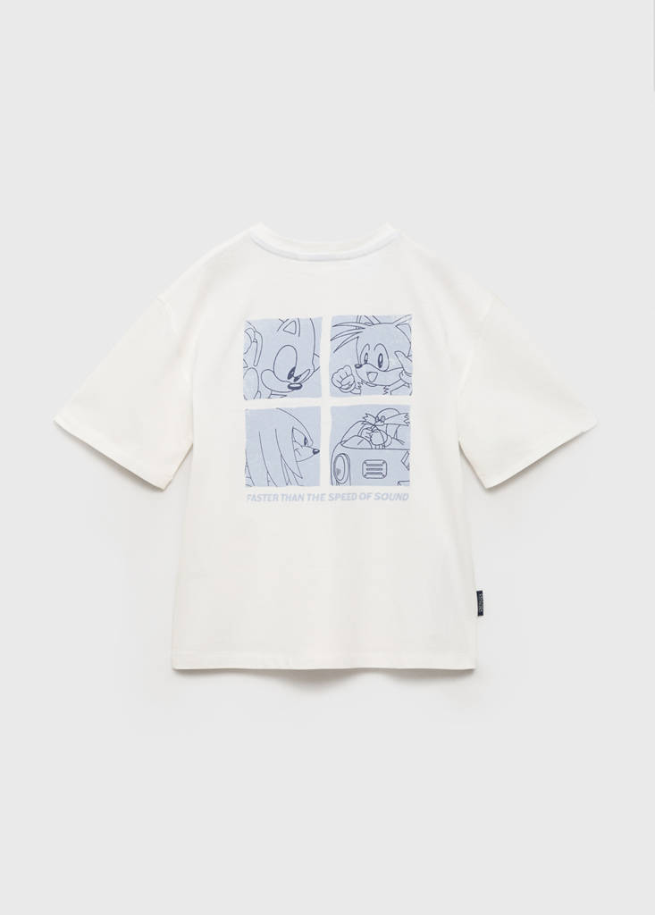 Sonic cotton t-shirt — Off White