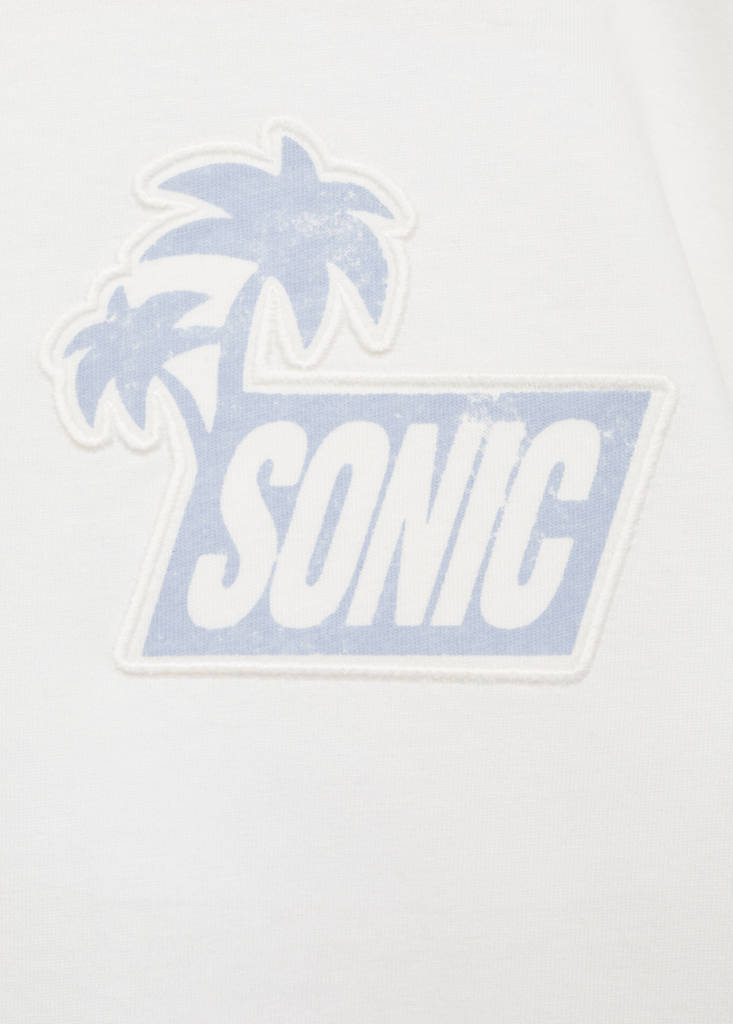 Sonic cotton t-shirt — Off White