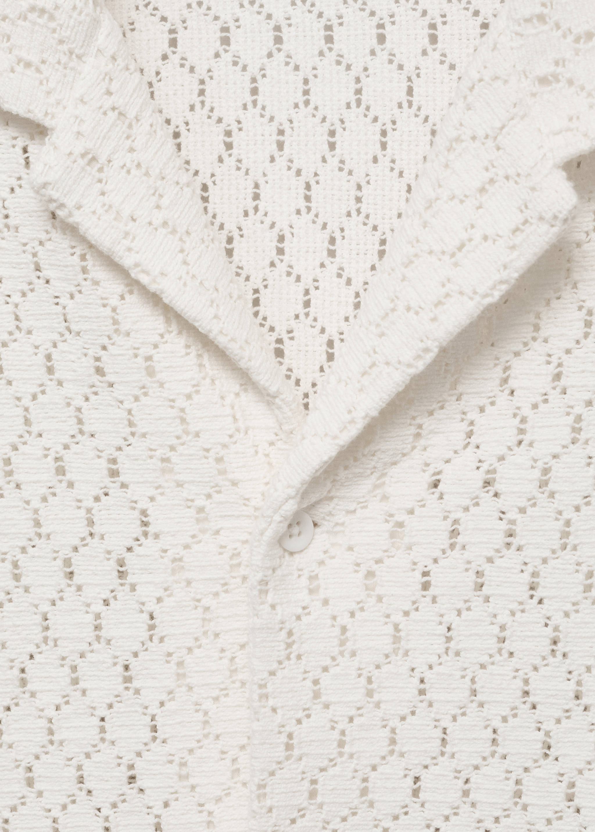 بلوزة قطنية مخرمة - تفاصيل المنتج 8