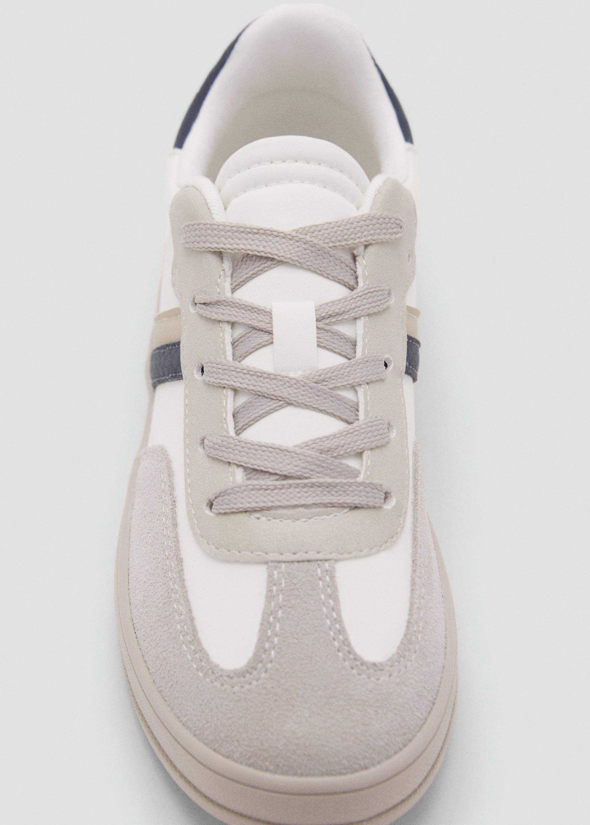 Leather mixed sneakers - Details of the article 2