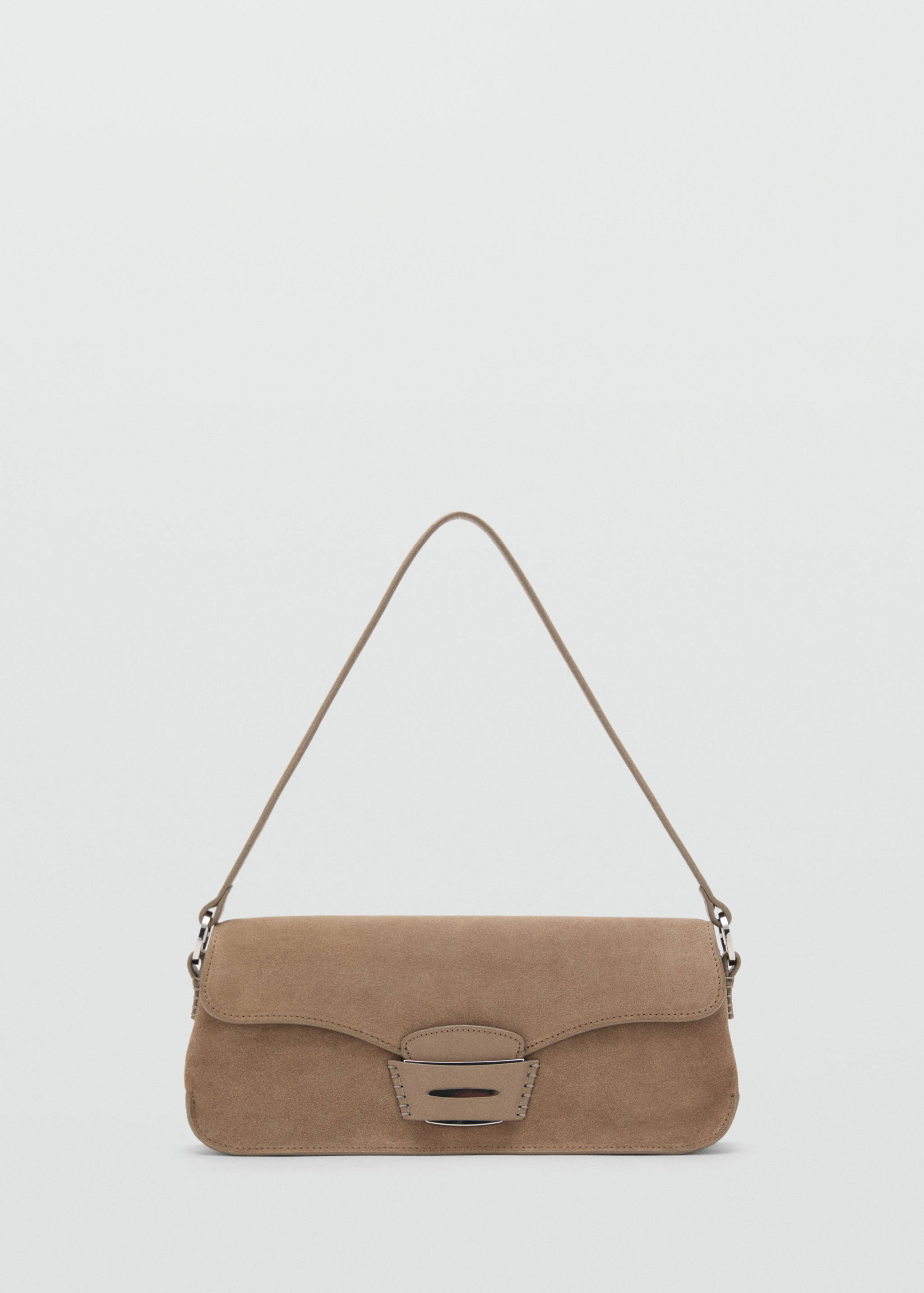 Suede shoulder bag - Article without model