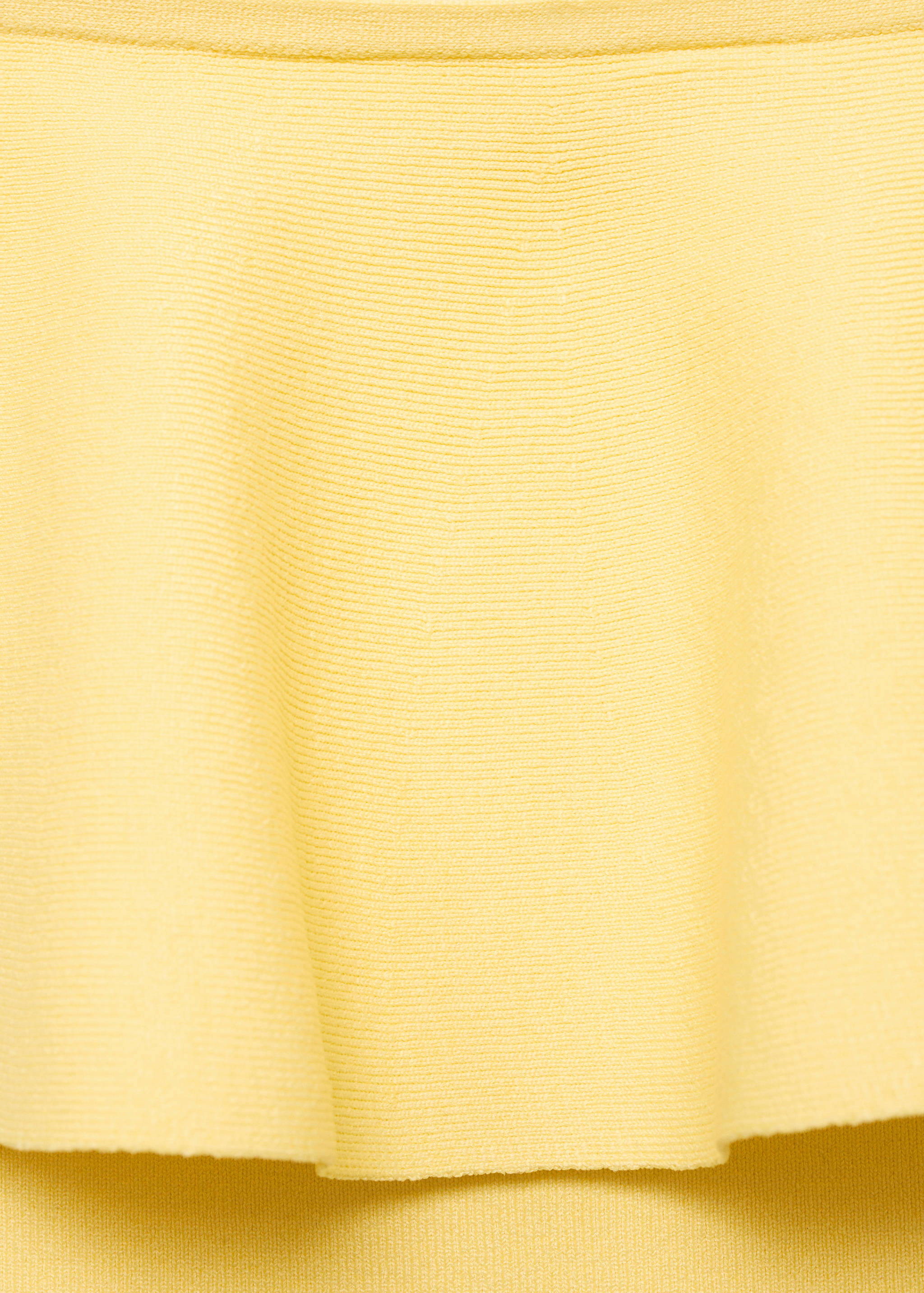 Maxi-ruffle strapless top - Details of the article 8