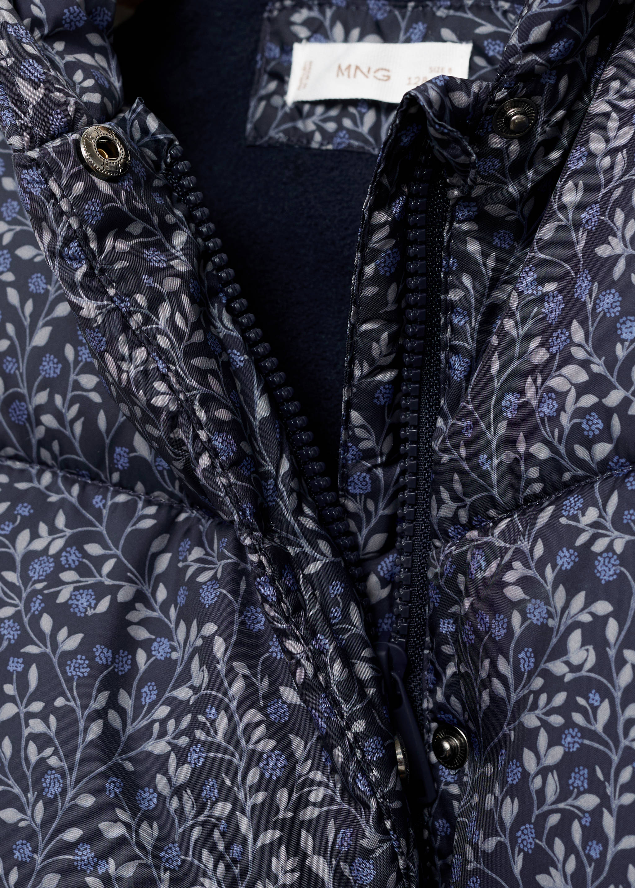 Floral-print coat - Details of the article 8