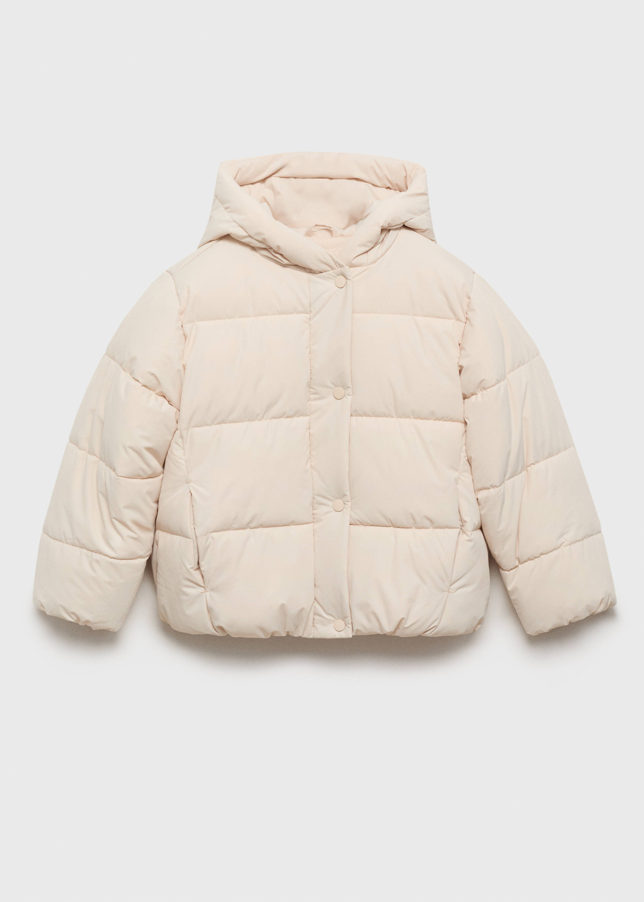 Abrigo capucha forro acolchado - Artículo sin modelo