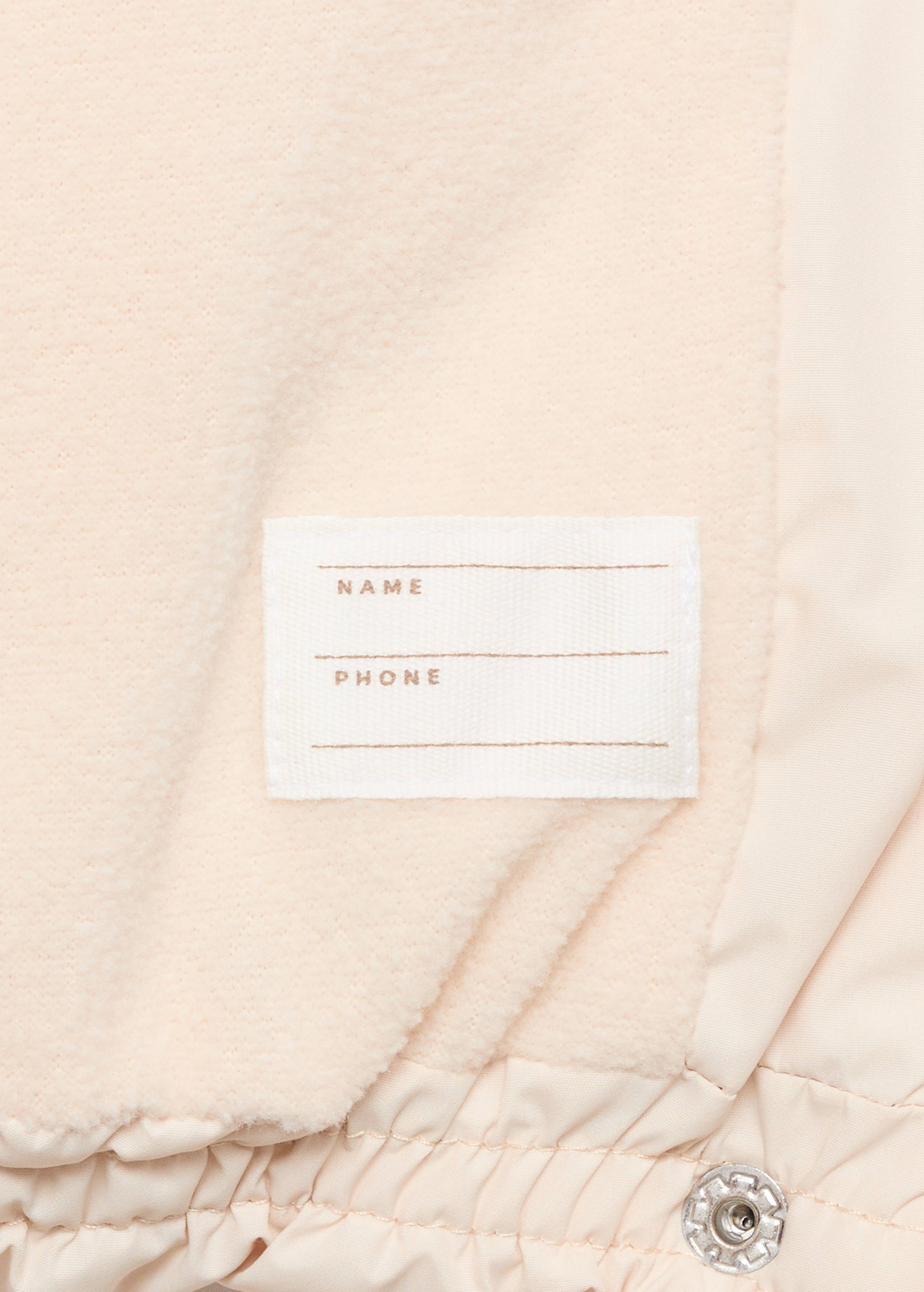 Abrigo capucha forro acolchado - Detalle del artículo 0