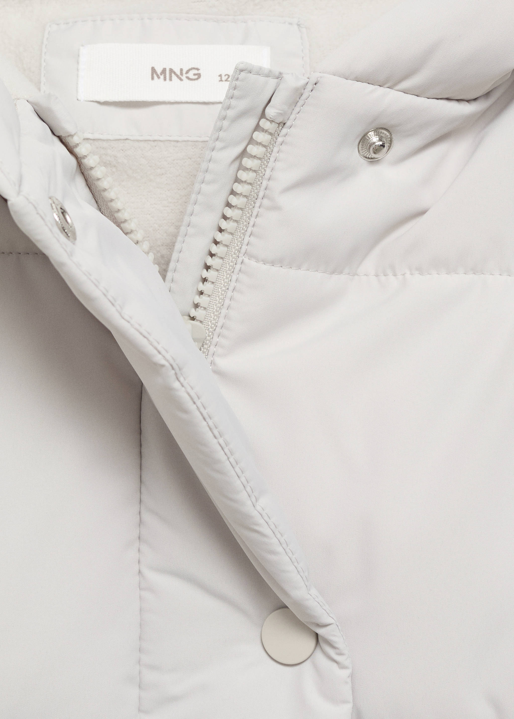 Abrigo capucha forro acolchado - Detalle del artículo 8