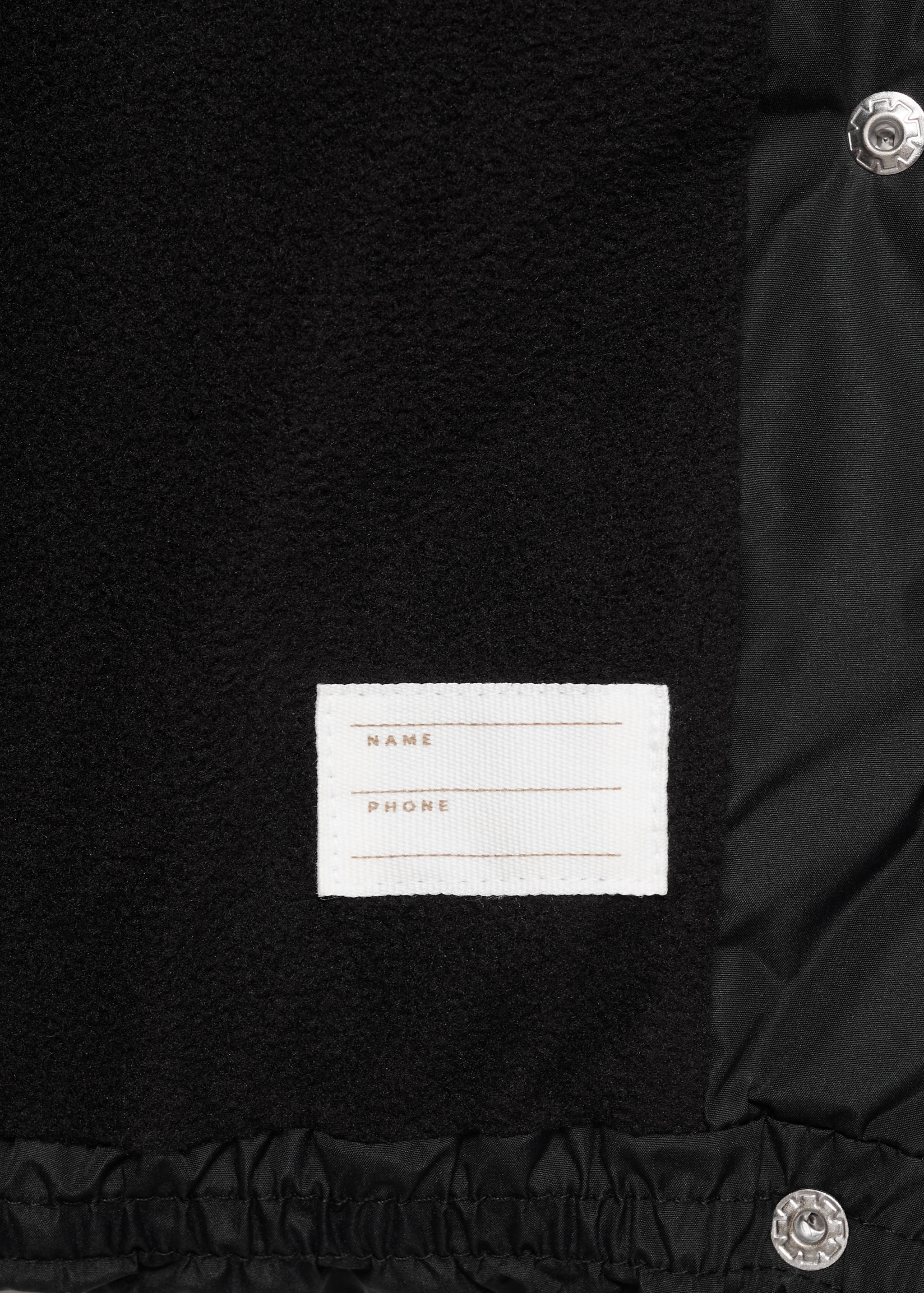 Abrigo capucha forro acolchado - Detalle del artículo 0