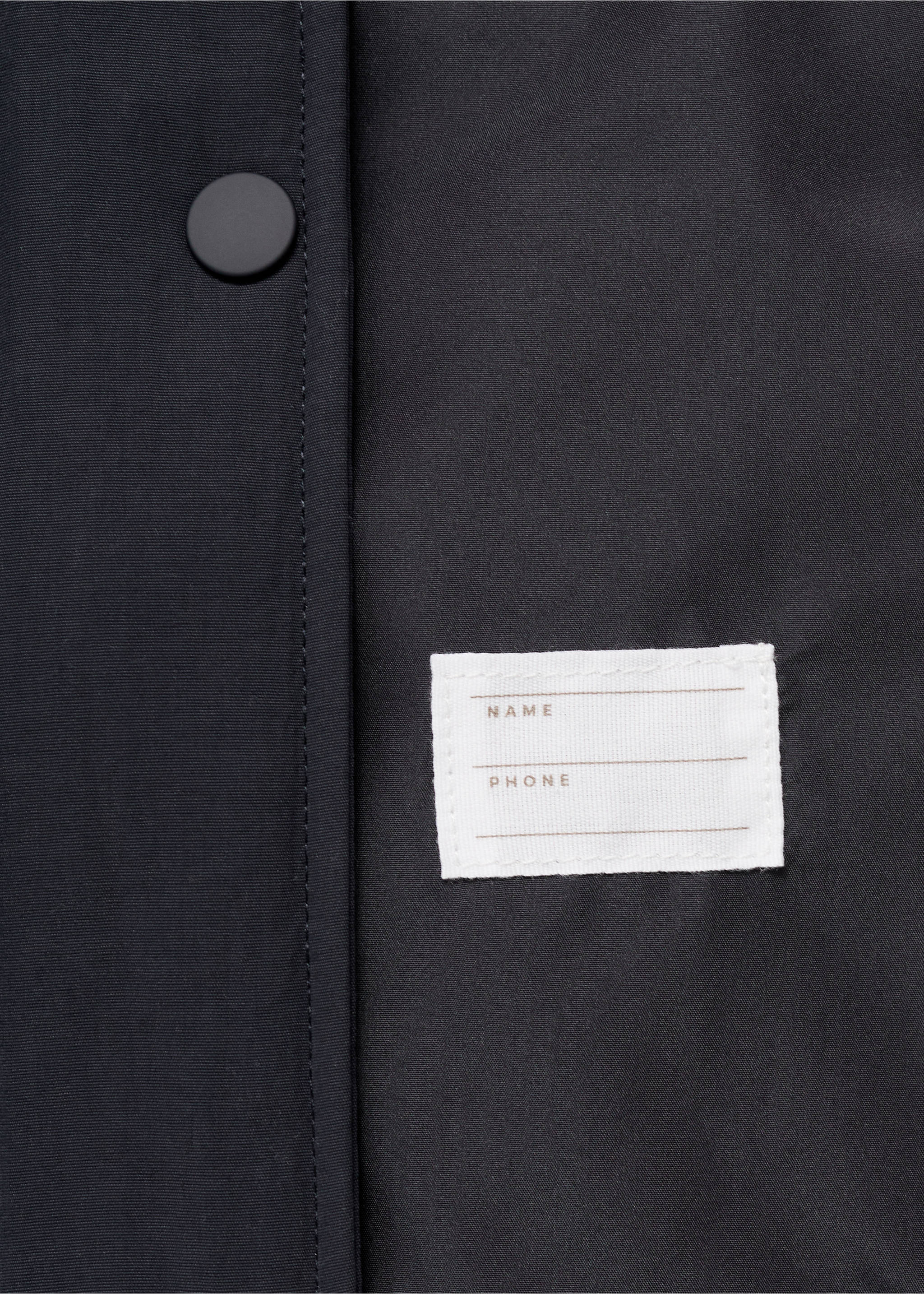 سترة أنوراك مبطنة واسعة - تفاصيل المنتج 0, كحلي غامق. Ref: 17023276-00.