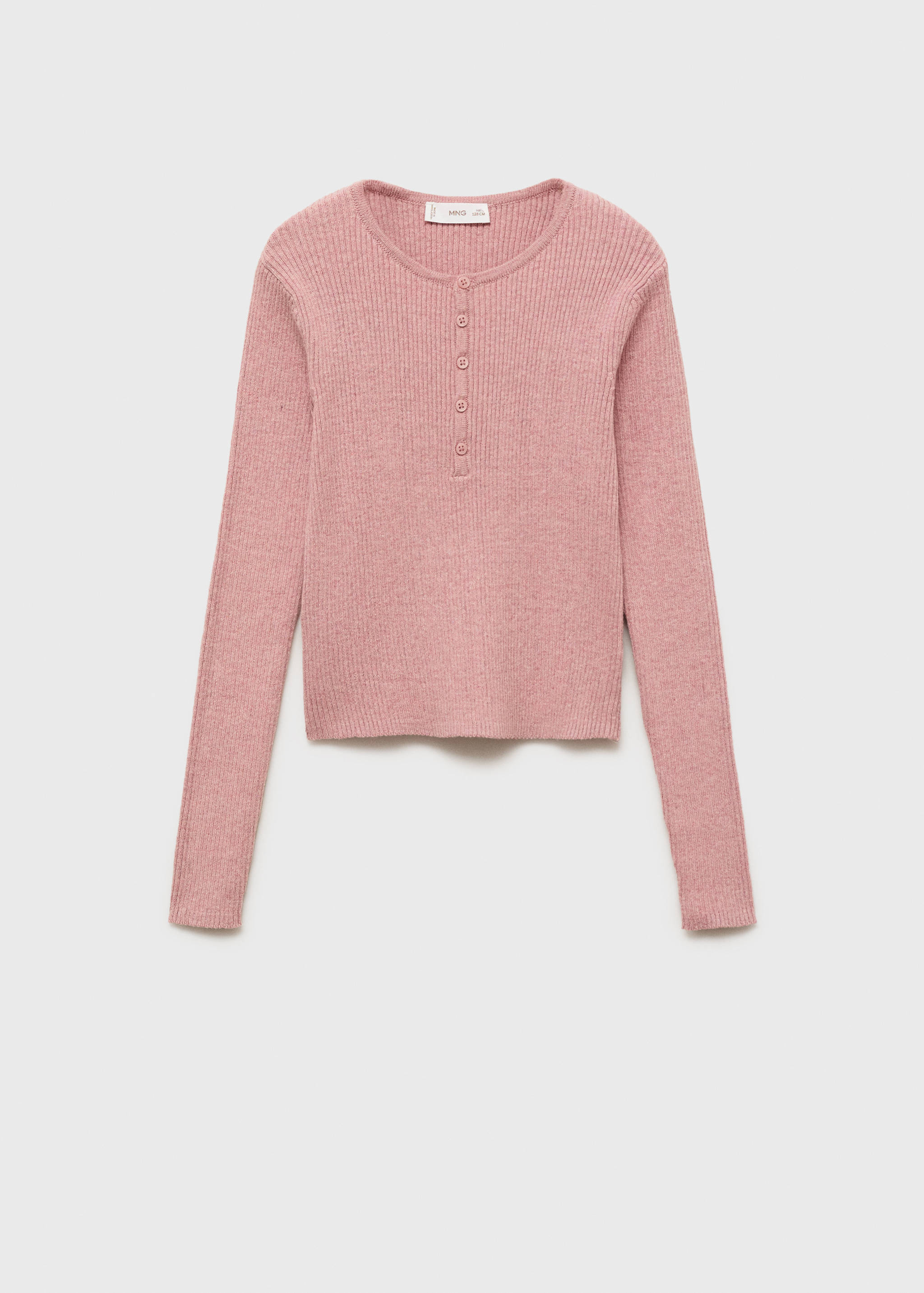 Jersey canalé botones - Artículo sin modelo