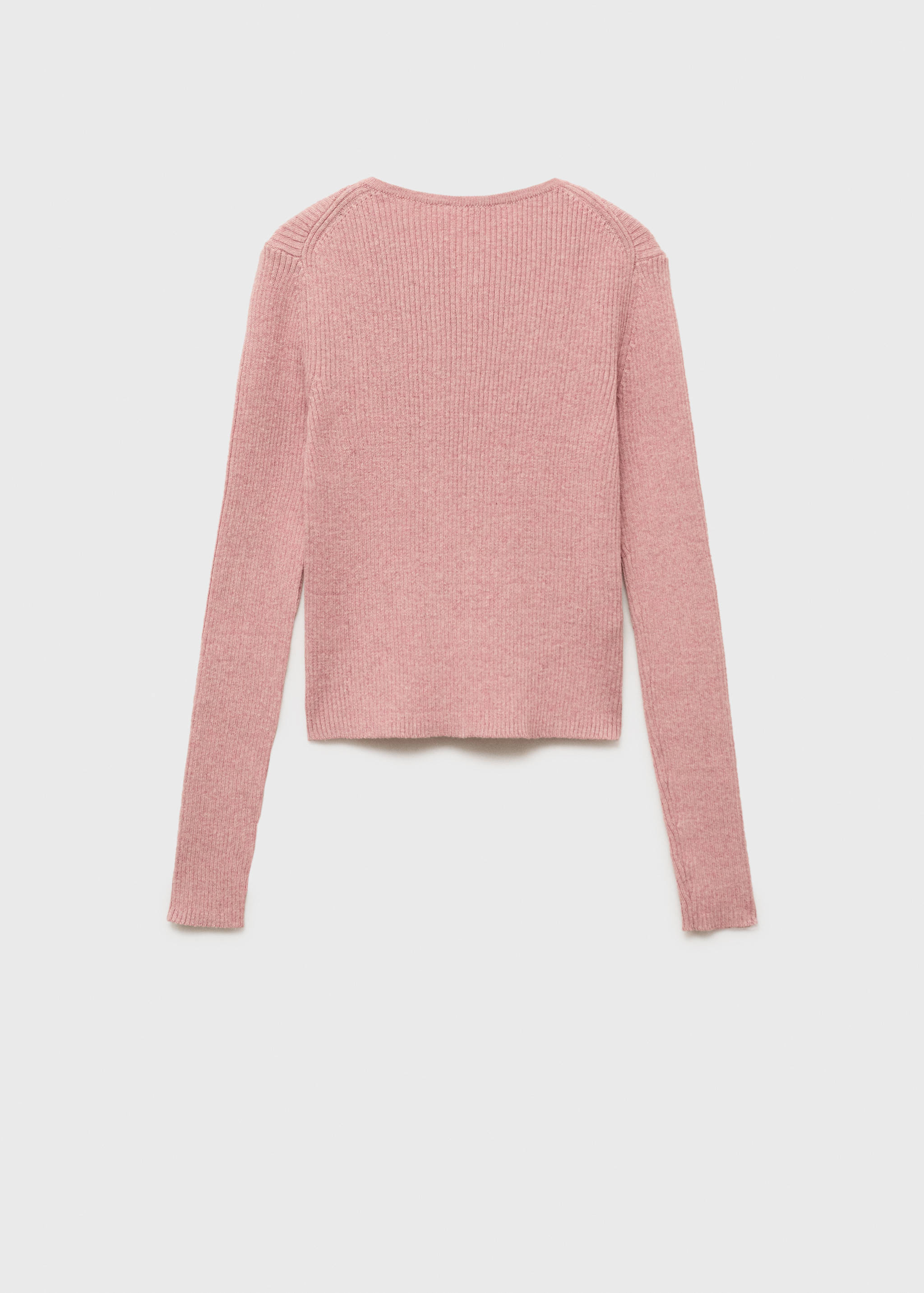 Jersey canalé botones - Reverso del artículo