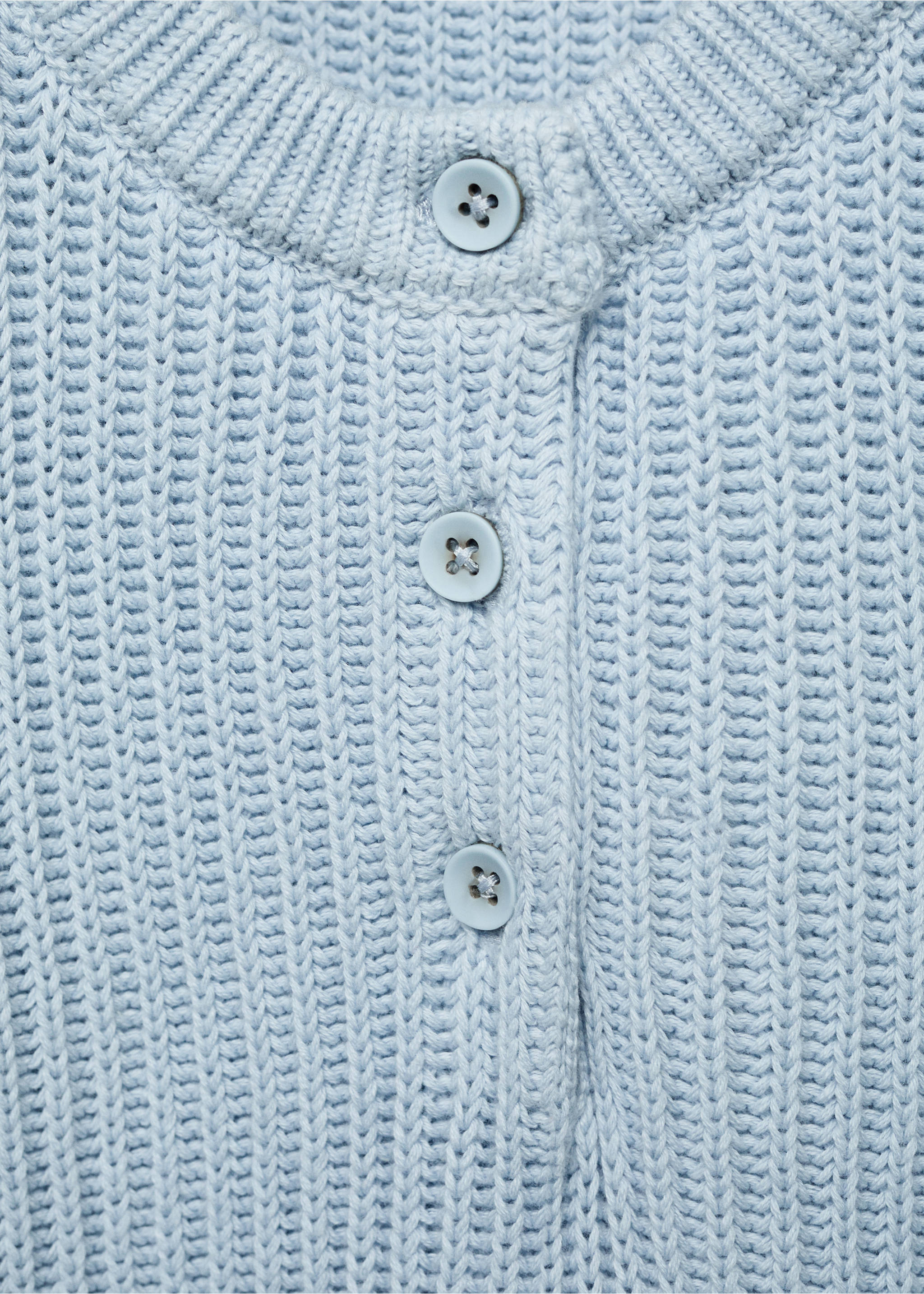 Jersey punto algodón - Detalle del artículo 8, Azul. Ref: 17023282-00.