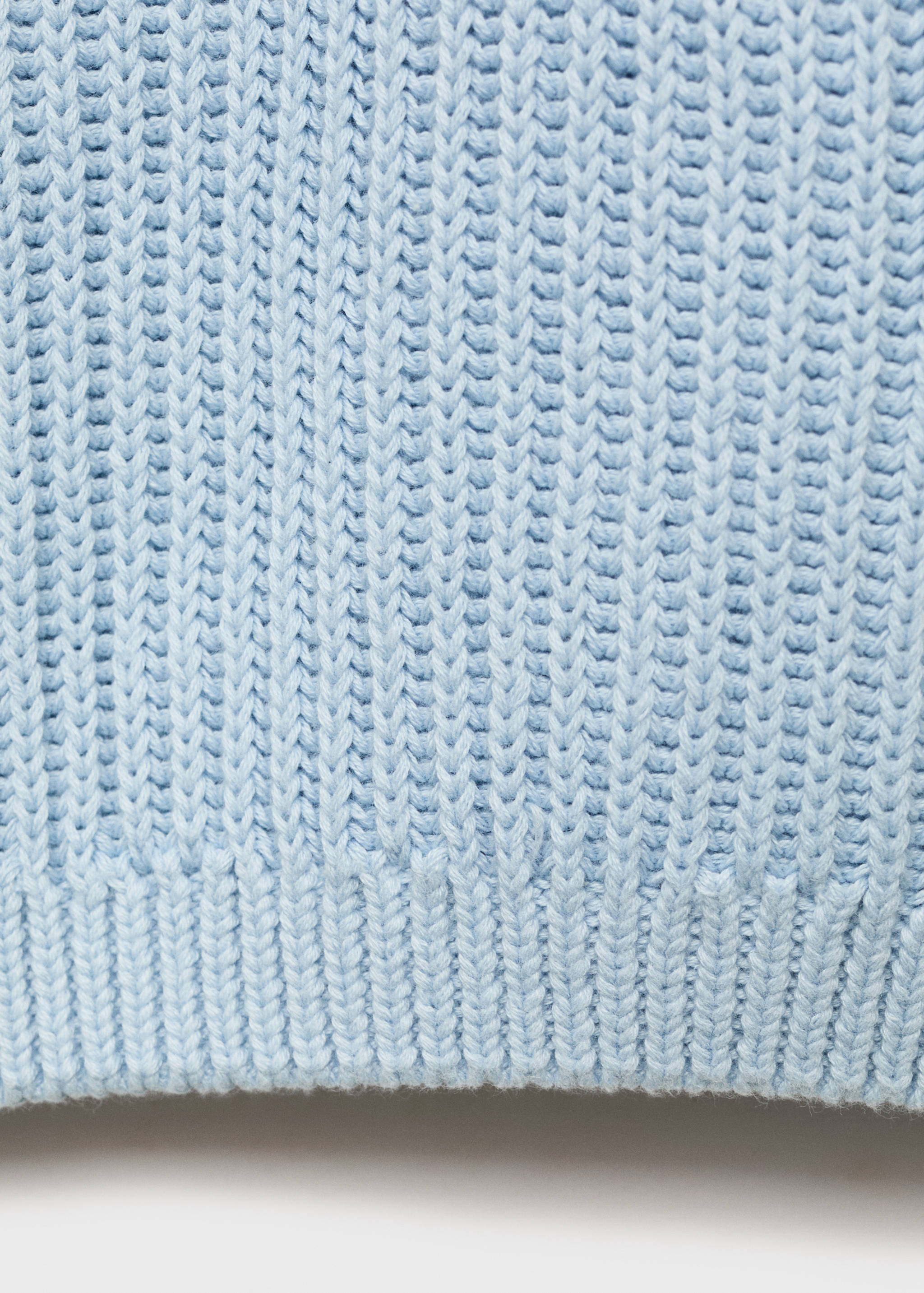 Knitted cotton sweater - Details of the article 0