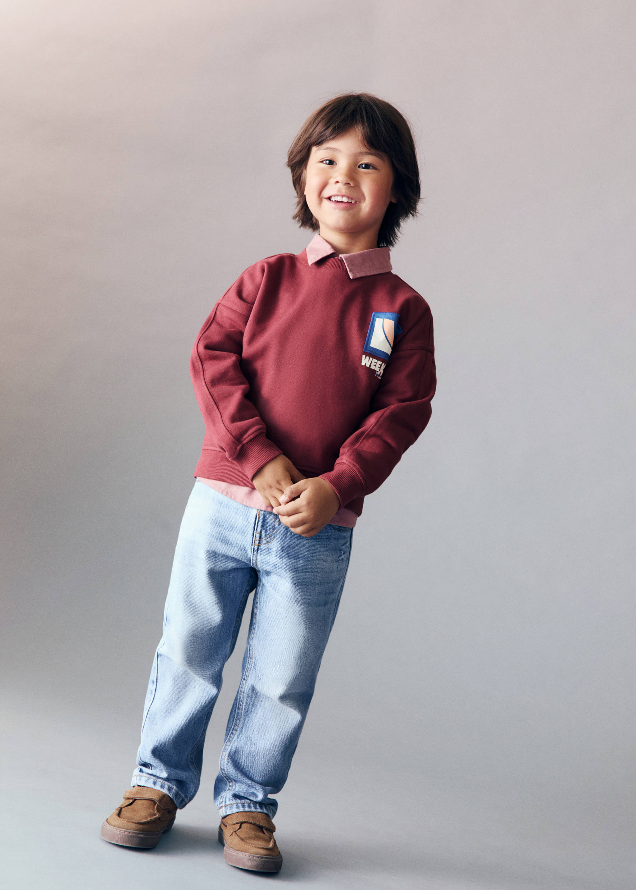 Sportska majica s printom poruke - Opći prikaz