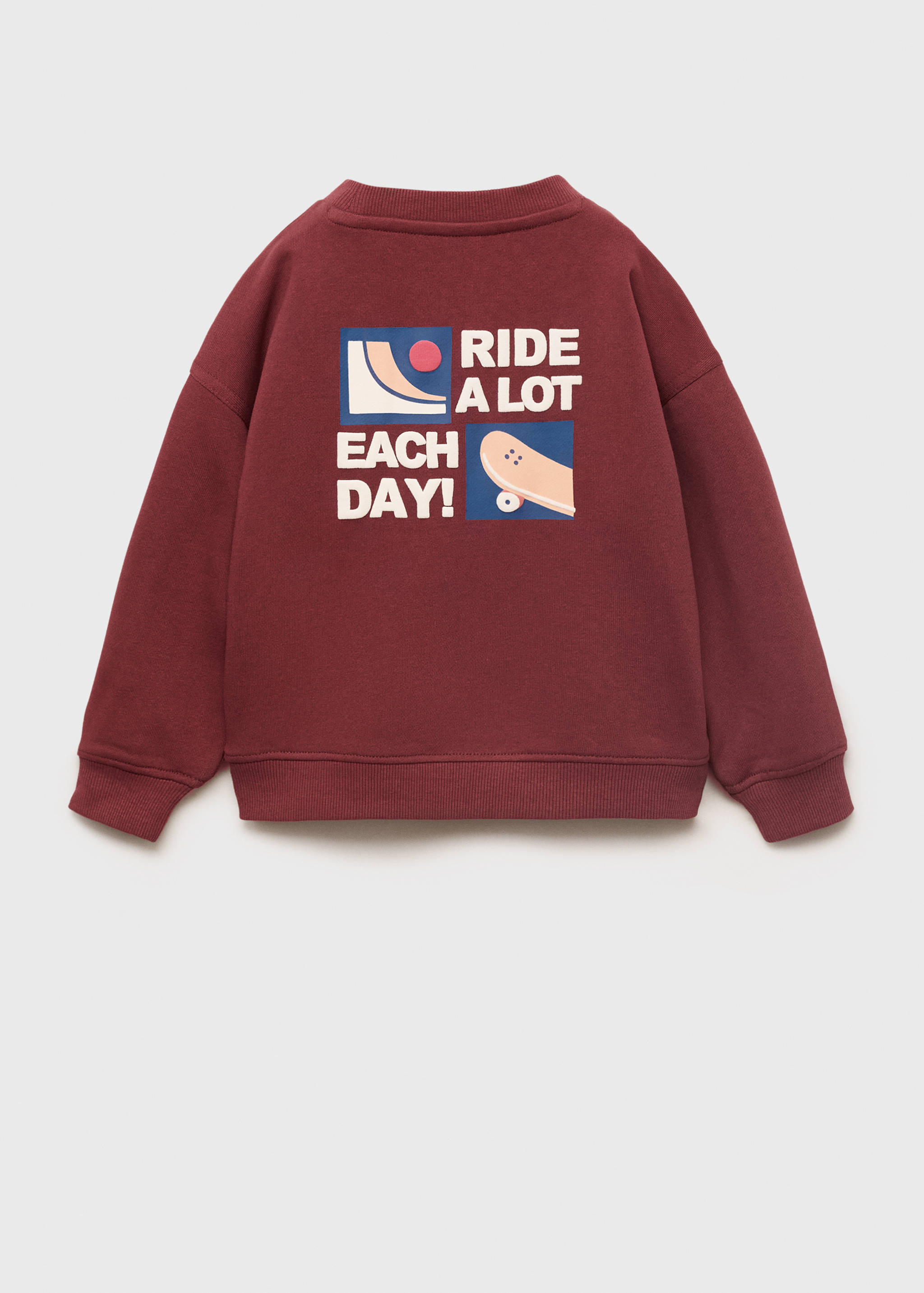 Sportska majica s printom poruke - Stražnji dio artikla