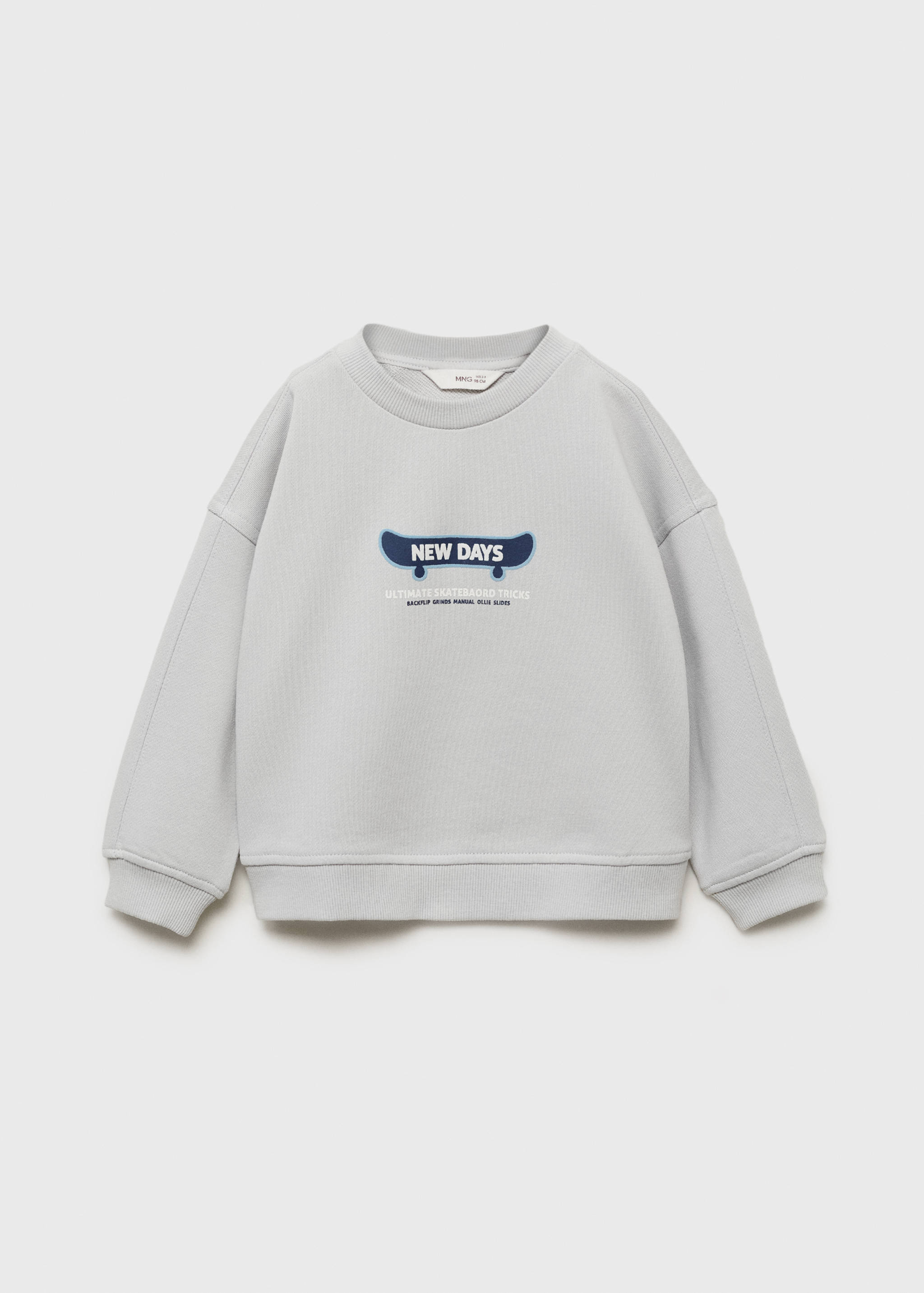 Sweat-shirt imprimé écusson - Article sans modèle