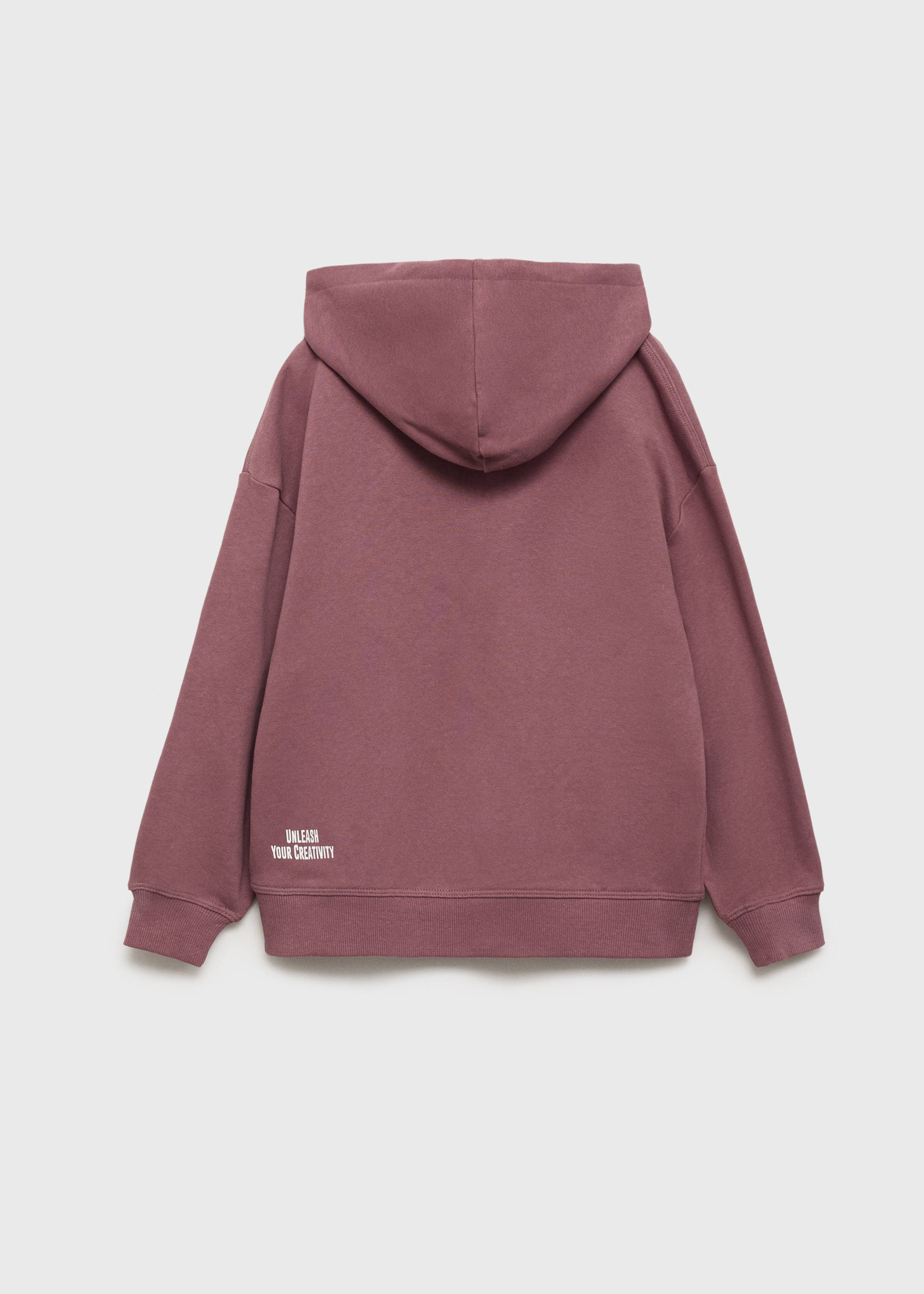 Printed hoodie - Reverse of the article