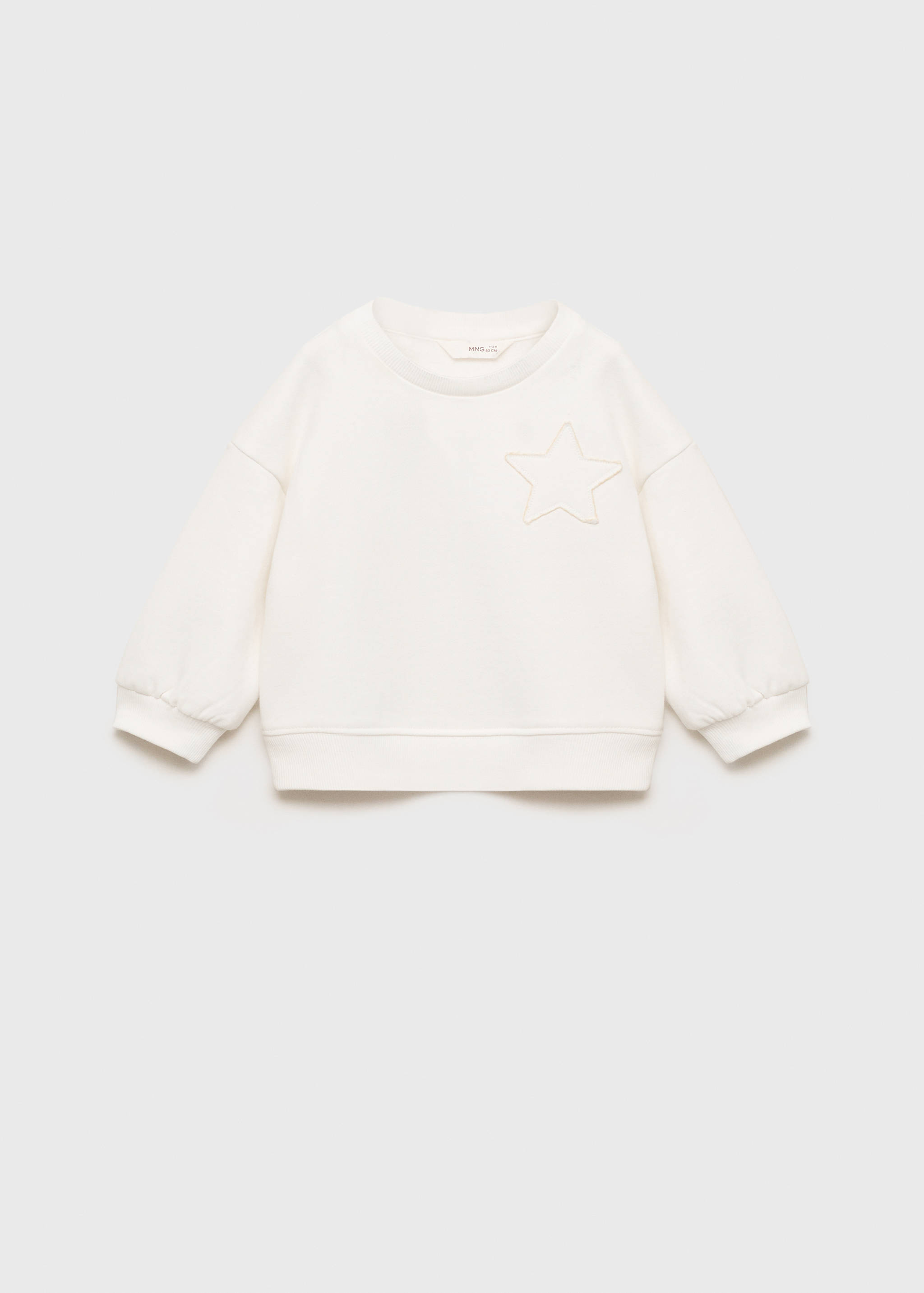Sweat étoile brodée - Article sans modèle
