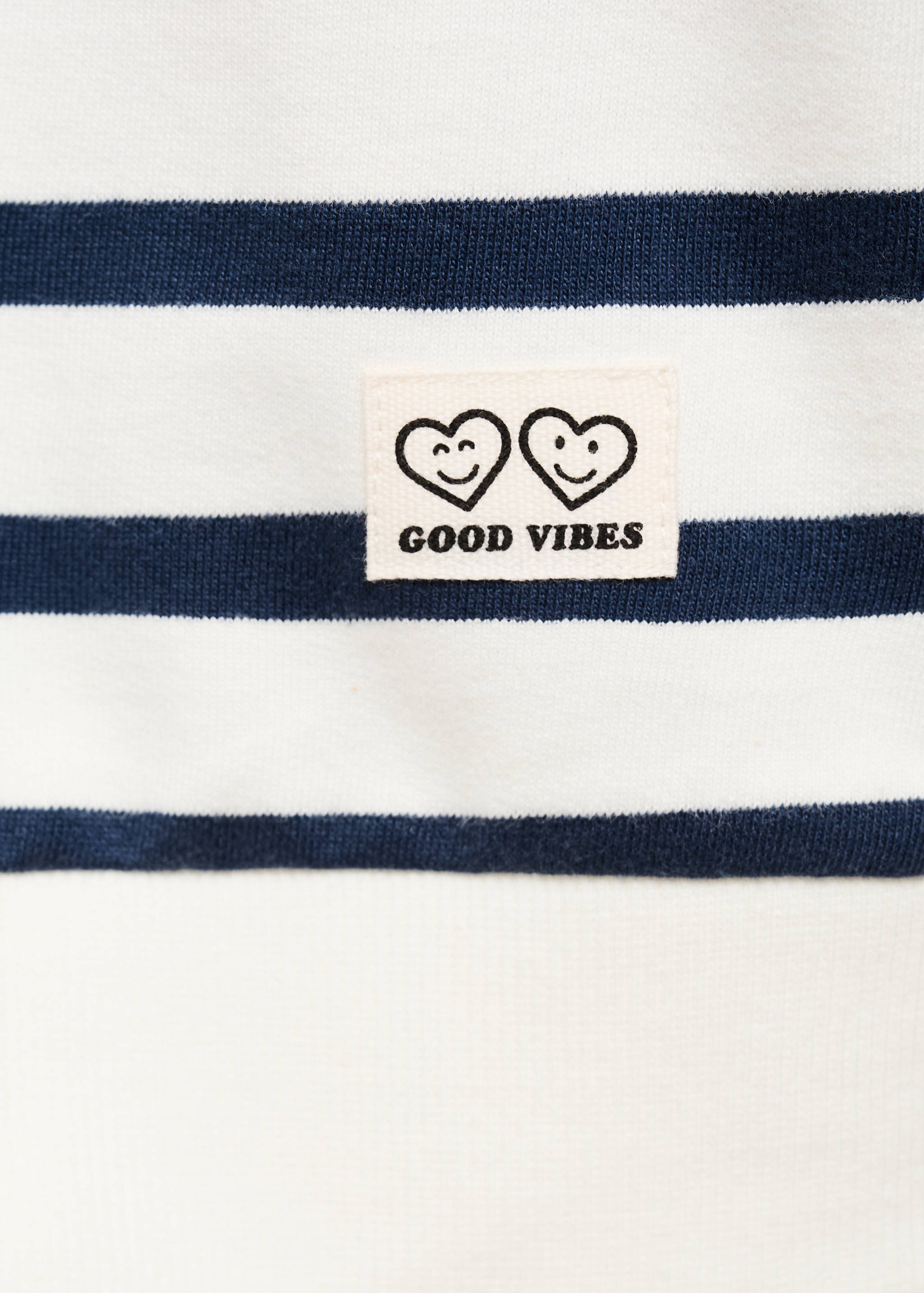 Striped cotton-blend sweatshirt - Details of the article 8