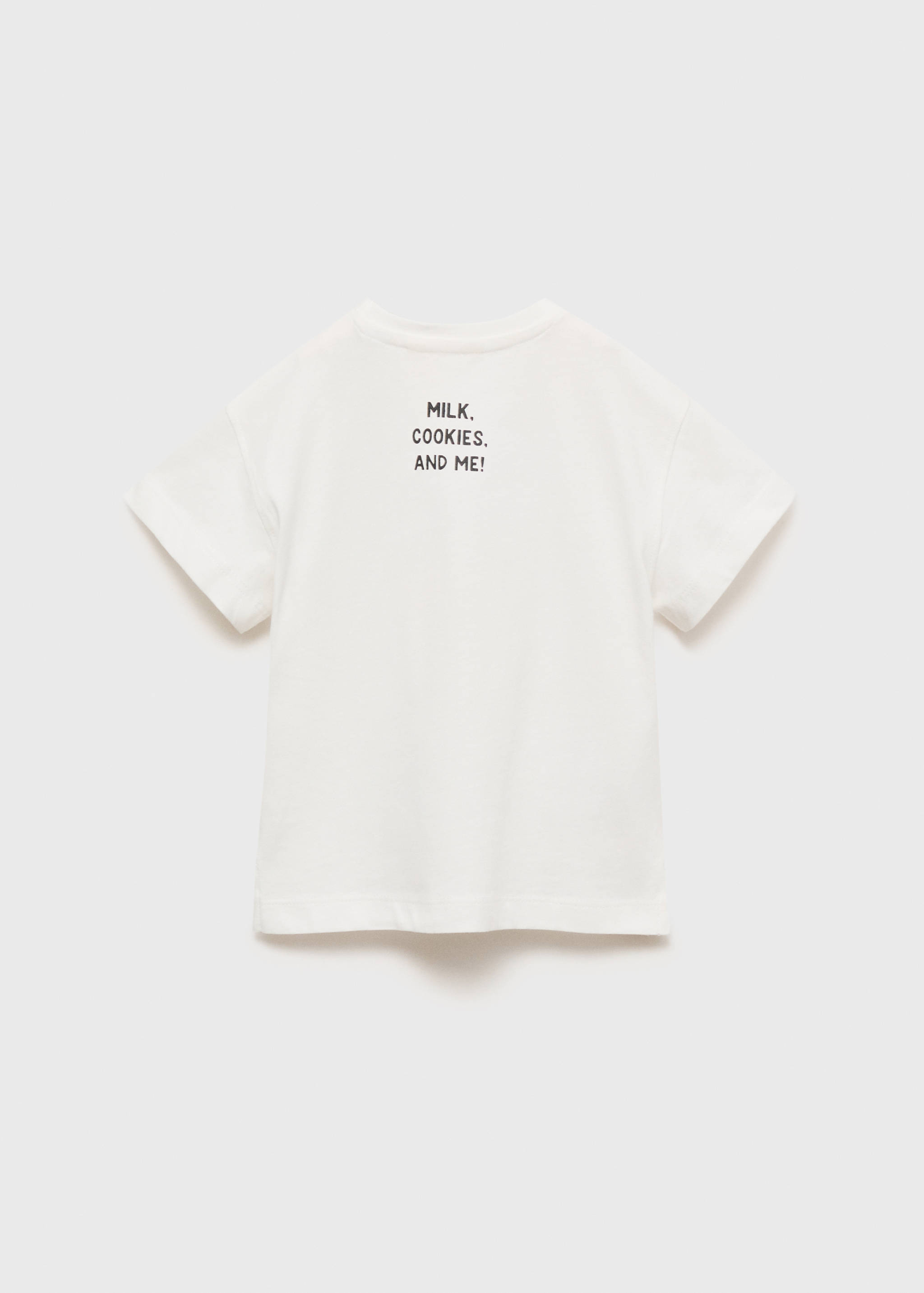 T-shirt imprimé détail relief - Verso de l’article