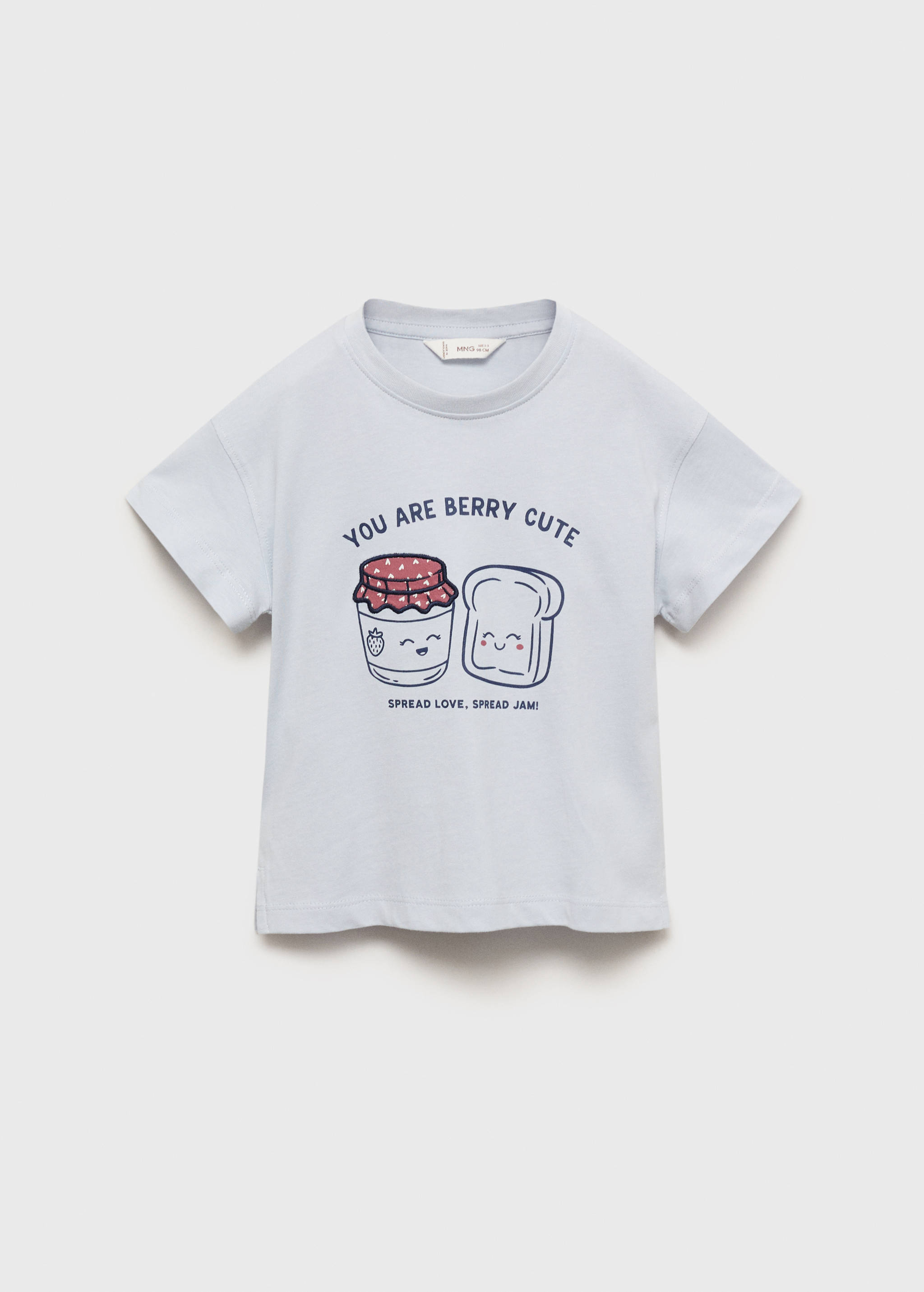 T-shirt imprimé détail relief - Article sans modèle