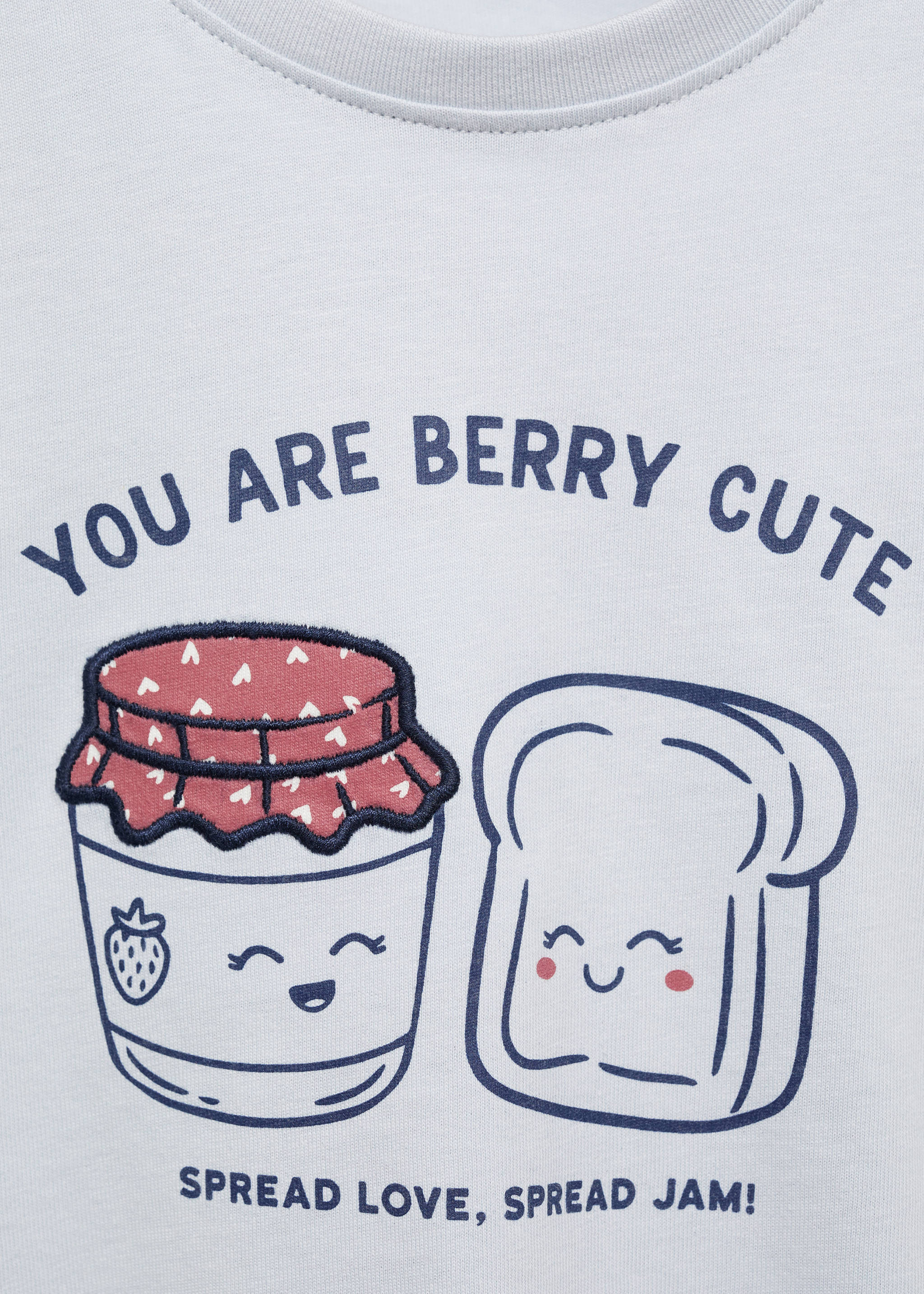 T-shirt imprimé détail relief - Détail de l'article 8